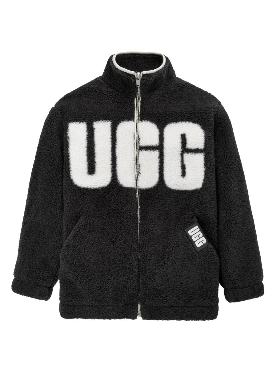 UGG - 【新品タグ付き】UGG Raquelle Sherpa Jacket フリース UGG Raquelle Logo Sherpa Jacket | Saks Fifth Avenue