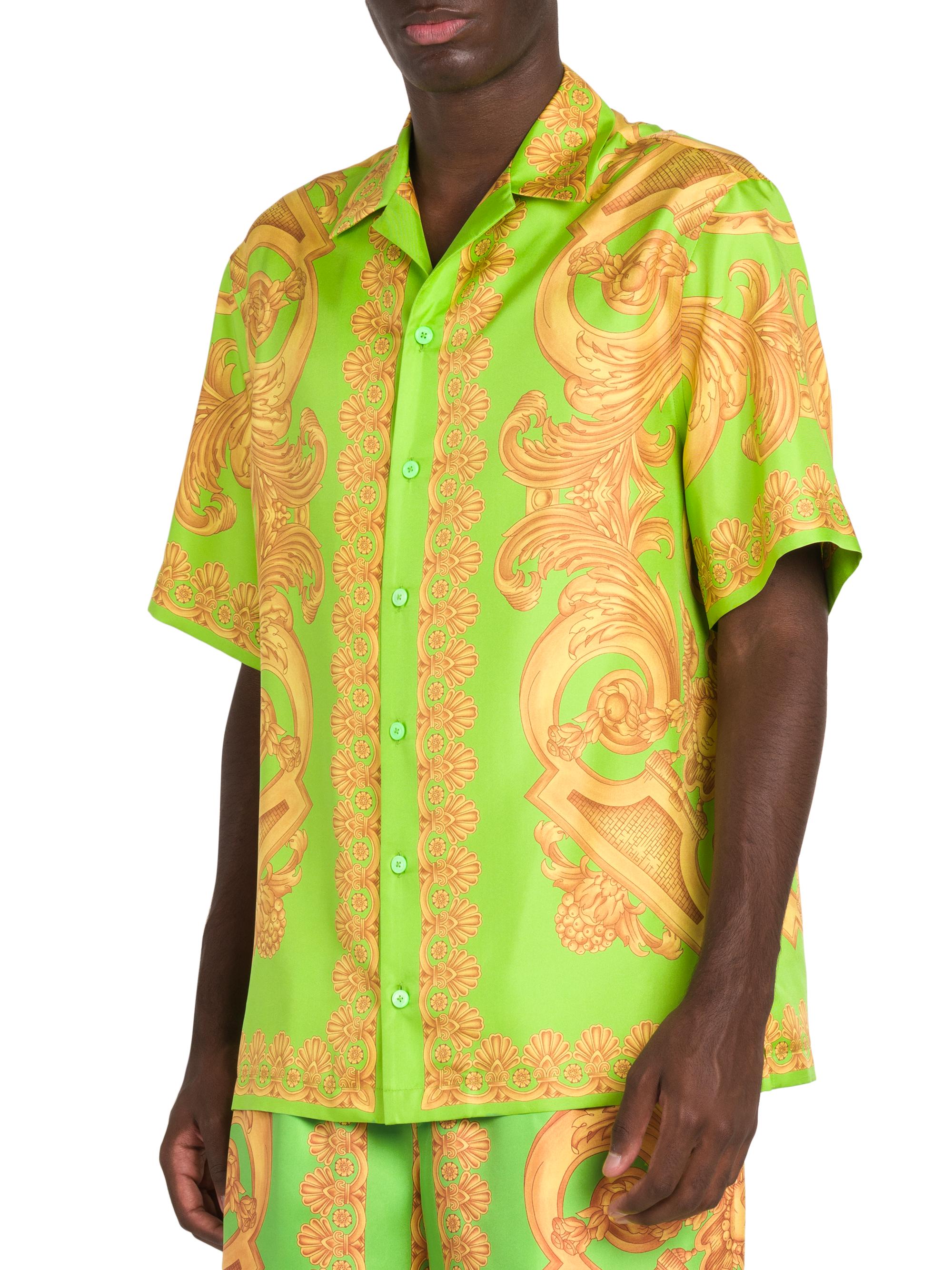 Versace Informal Printed Camp Shirt | Saks Fifth Avenue