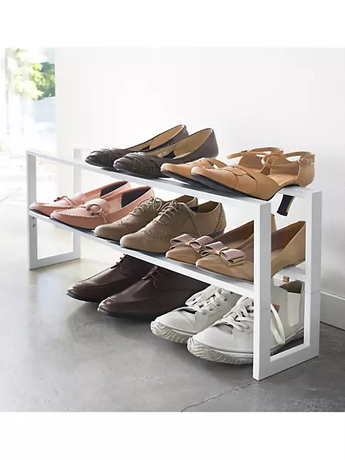 9 Tiers Shoe Rack, Large Capacity Shoe Rack with Removable Shelves