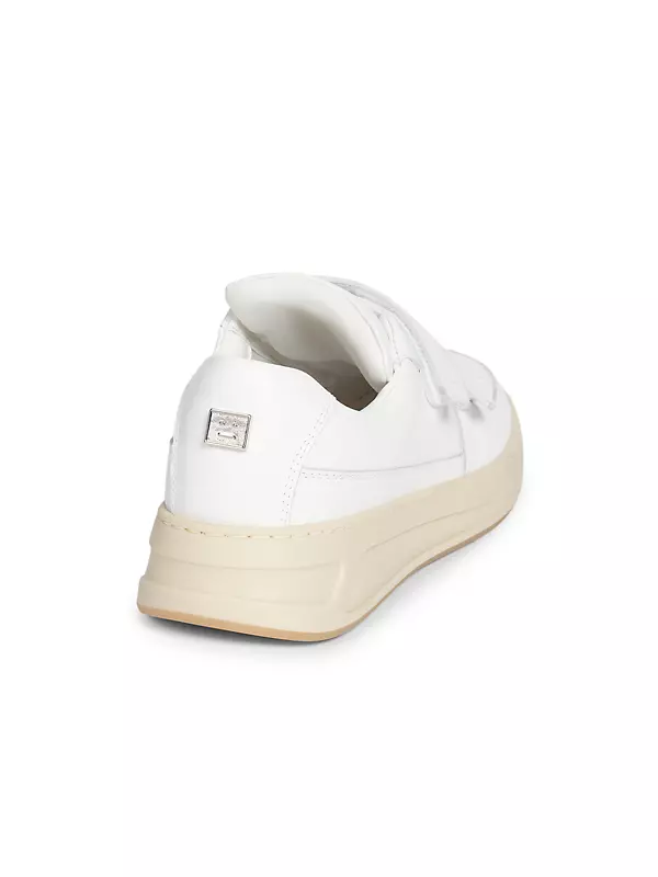 Acne Studios - Velcro strap sneakers - White