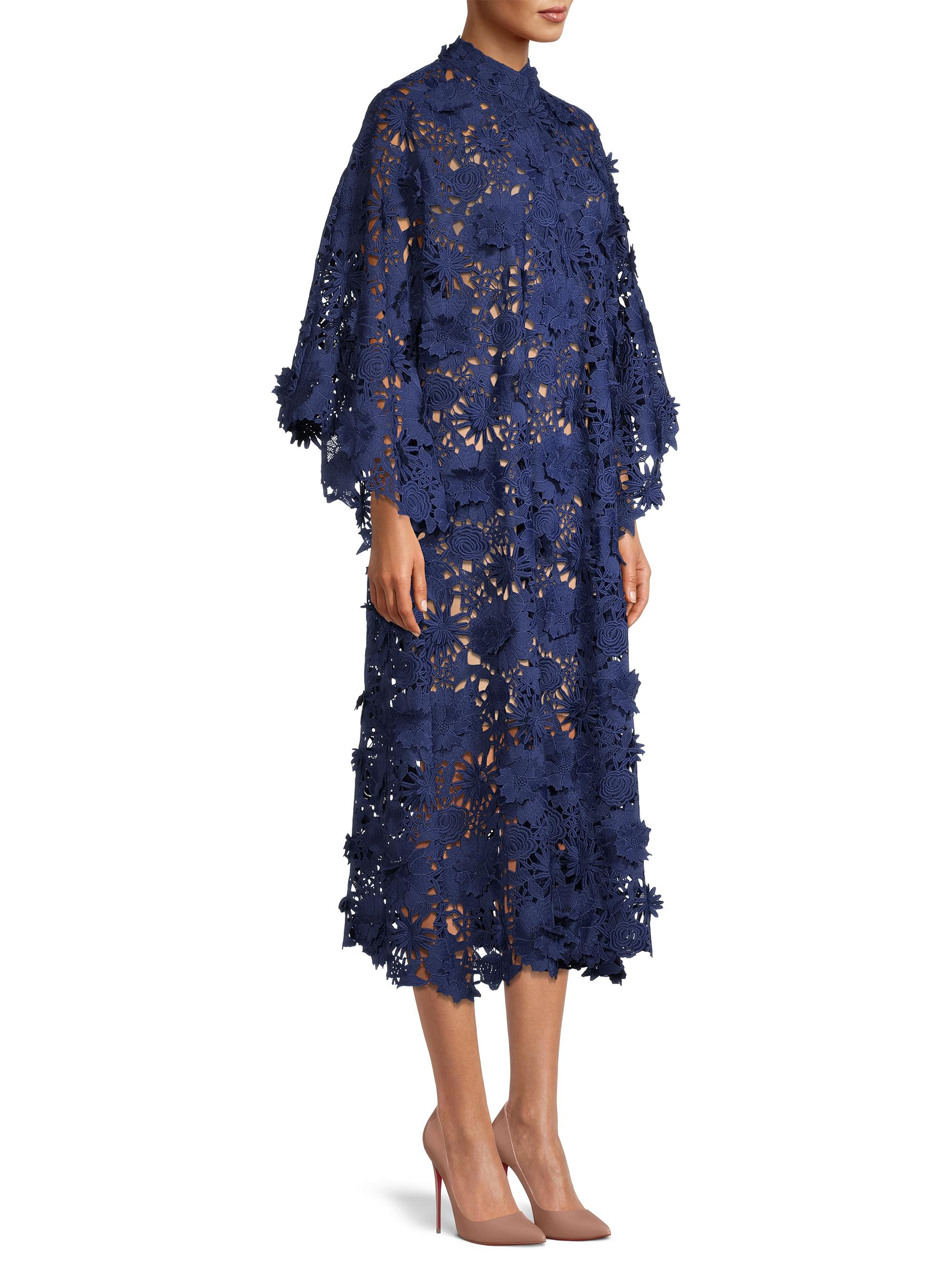 lace caftan dress White Lace Kaftan Dress | plus size