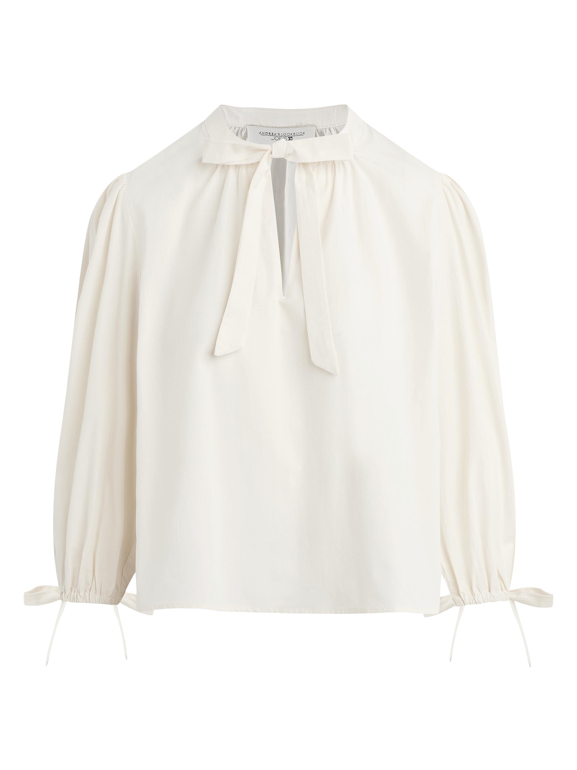 Joe's Jeans Women's  x Andrea's Lookbook Reese Blouse - Ecru