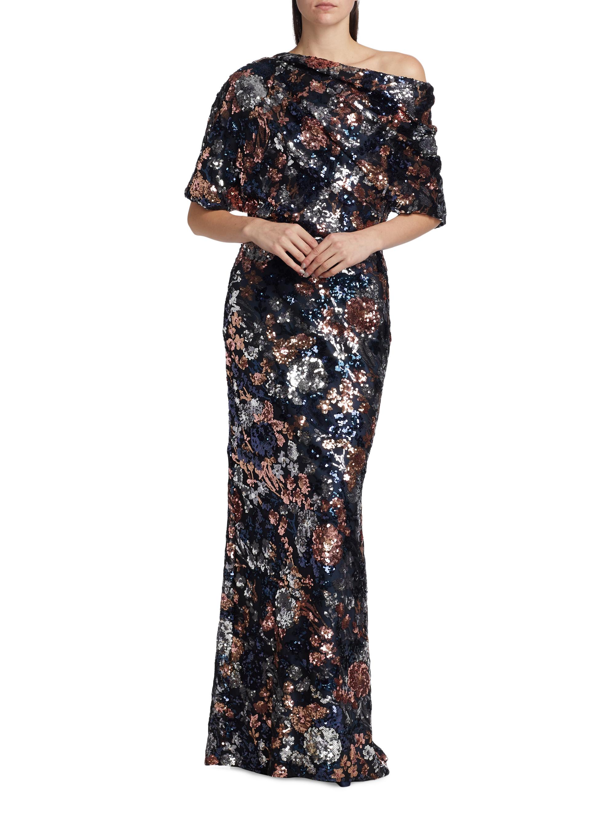 knee length dresses for ladies Off Shoulder Sequin Midi Dress