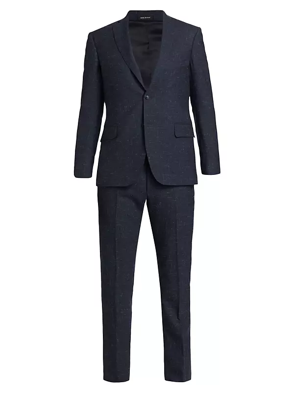 Shop Saks Fifth Avenue COLLECTION Spacedye Wool Suit