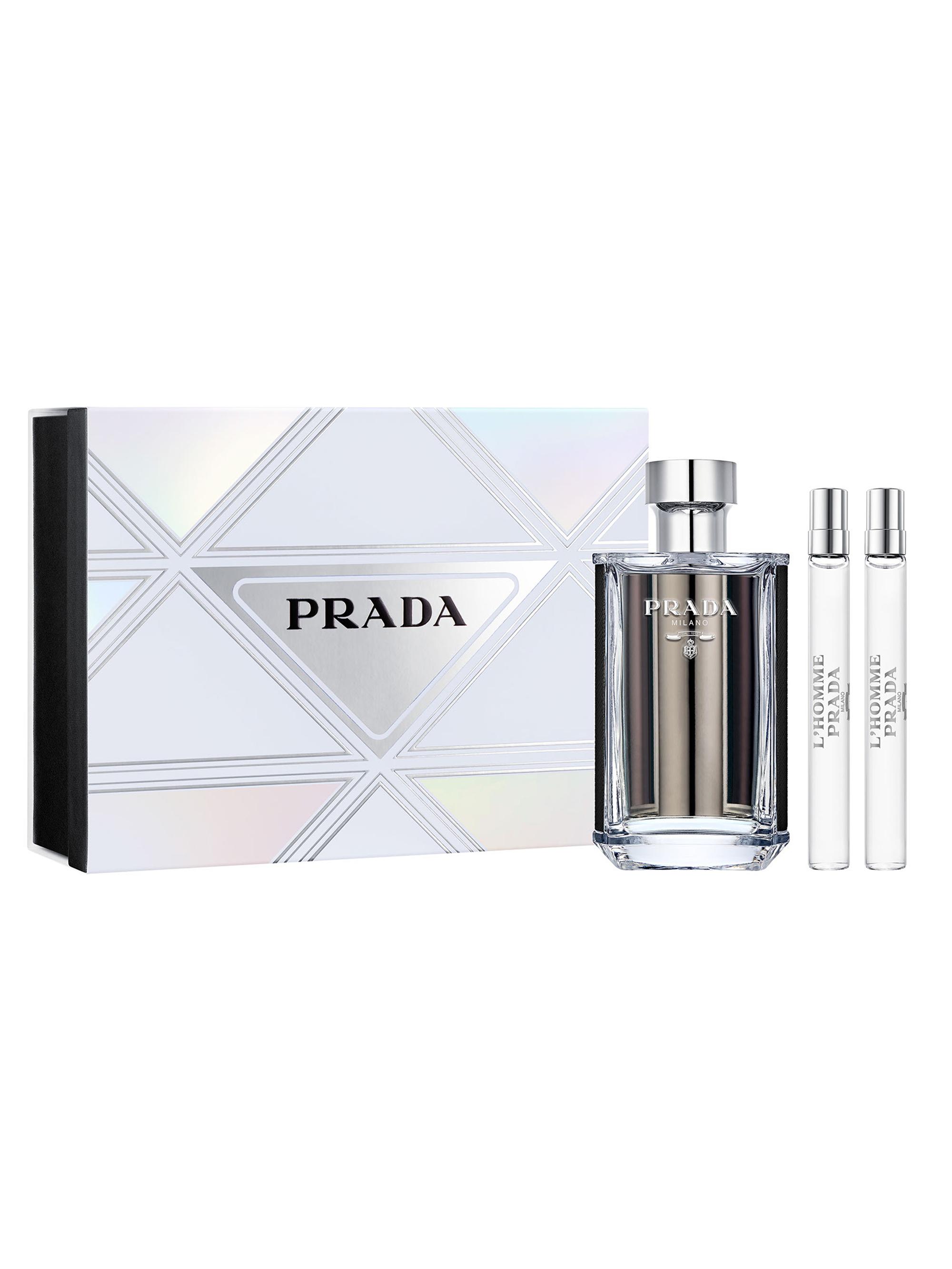 Prada Men's L'Homme Eau de Toilette 3-Piece Gift Set