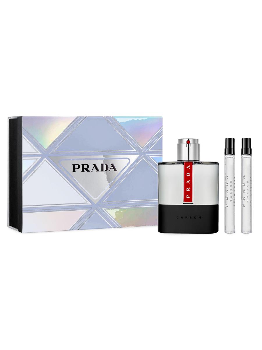 Prada Luna Rosa Carbon Eau de Toilette 3-Piece Gift Set | Saks