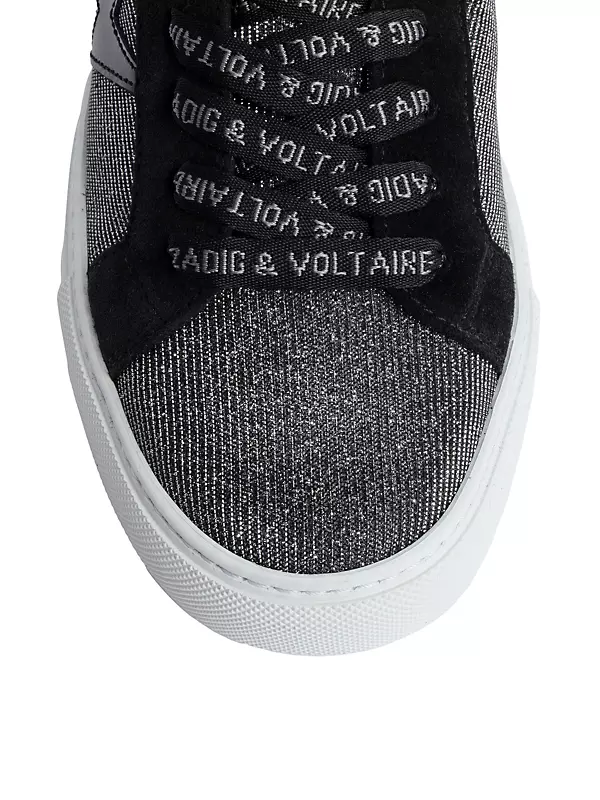 My Favorite White High Tops - Zadig & Voltaire Flash Sneakers