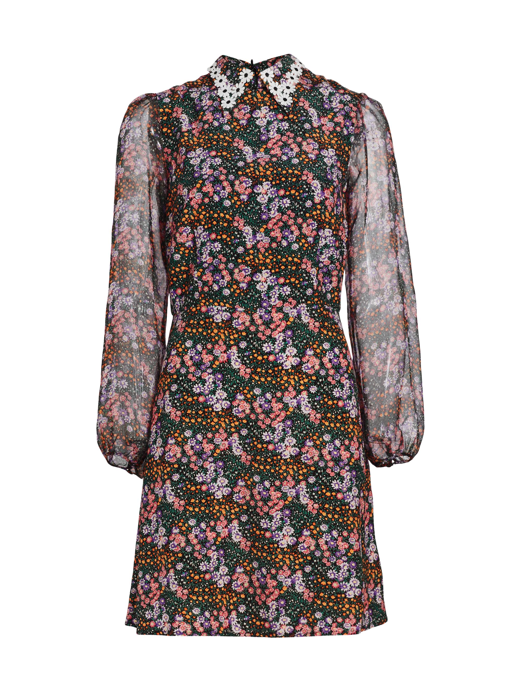 HVN Matilda Floral Long-Sleeve Minidress | Saks Fifth Avenue
