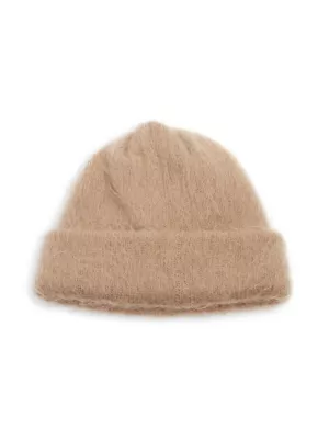 Anagram reversible wool-blend beanie