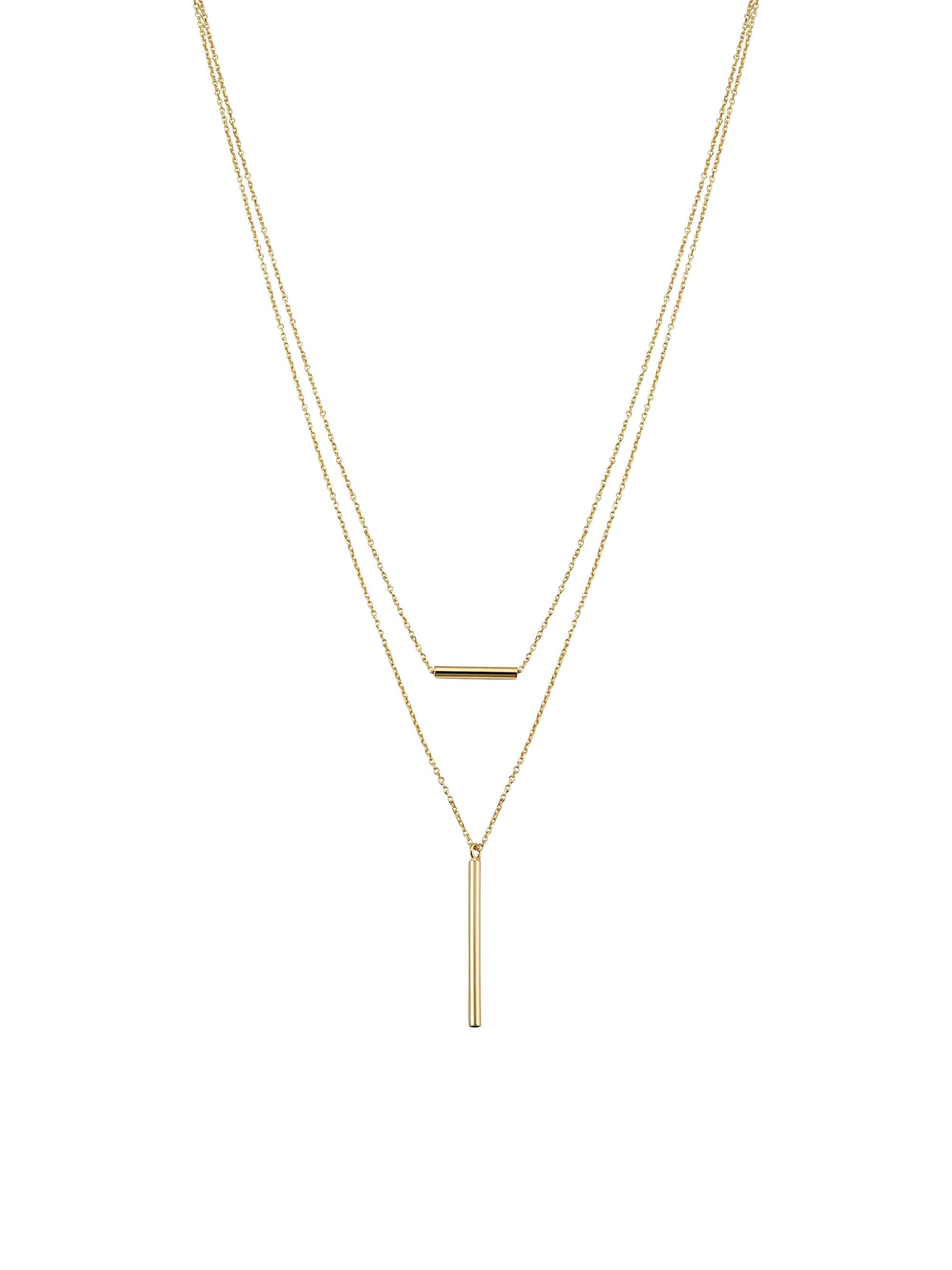 Oradina Women's 14K Yellow Gold Vicenza Layered Necklace - Yellow Gold