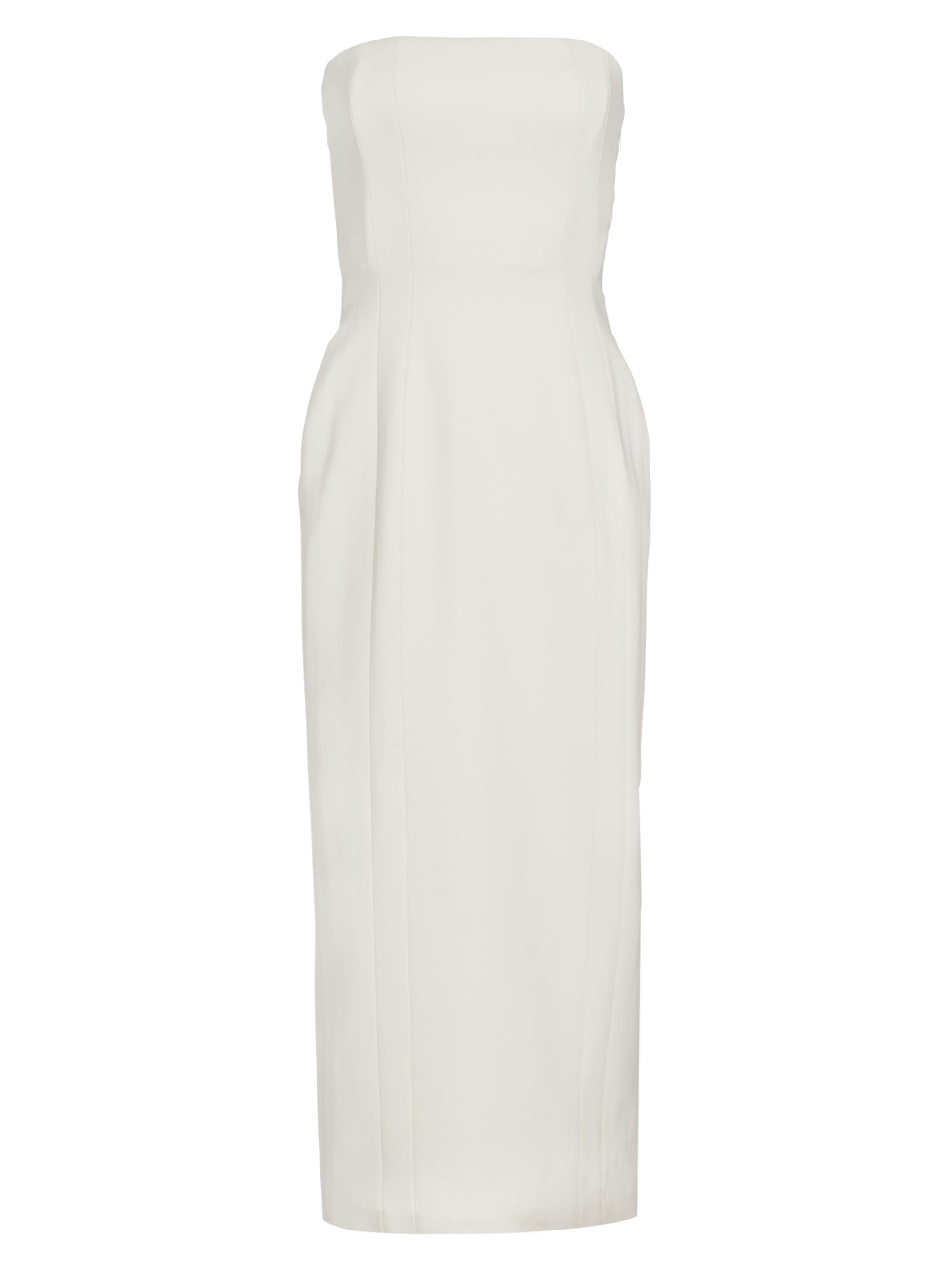 A.L.C. Women's Elizabeth Strapless Midi-Dress - White