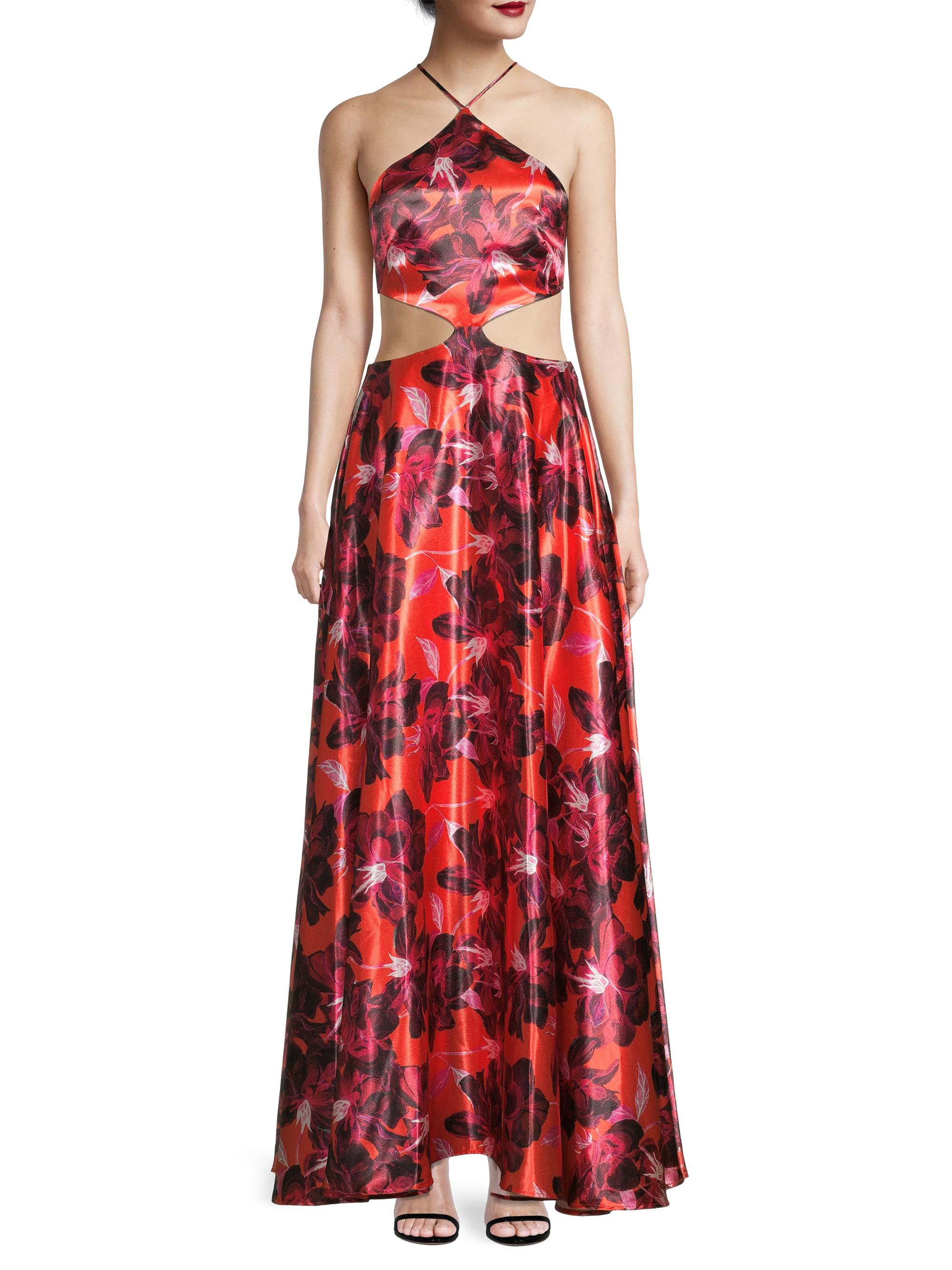 Delfi Bella Floral Cut Out Maxi Dress | Saks Fifth Avenue