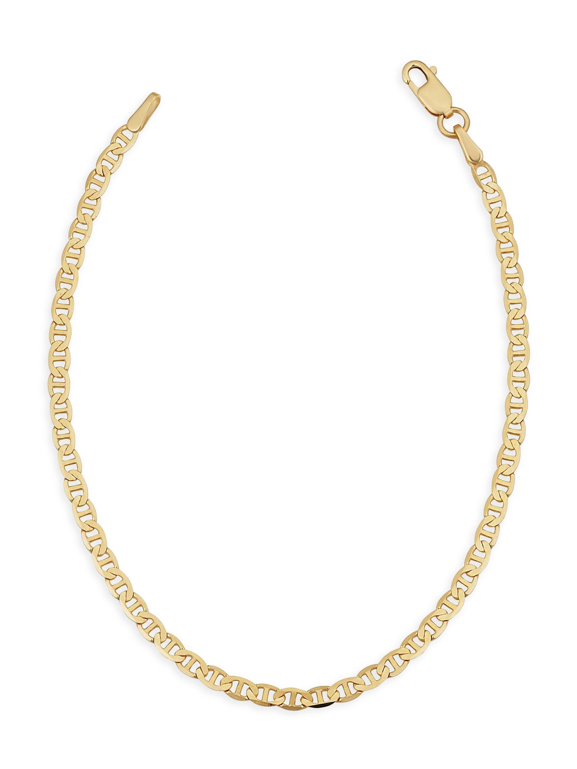 Oradina Women's 14K Yellow Gold Mystic Mariner Anklet - Yellow Gold