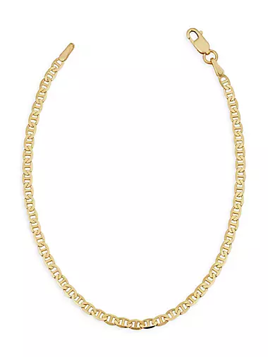 14K Yellow Gold Mystic Mariner Anklet