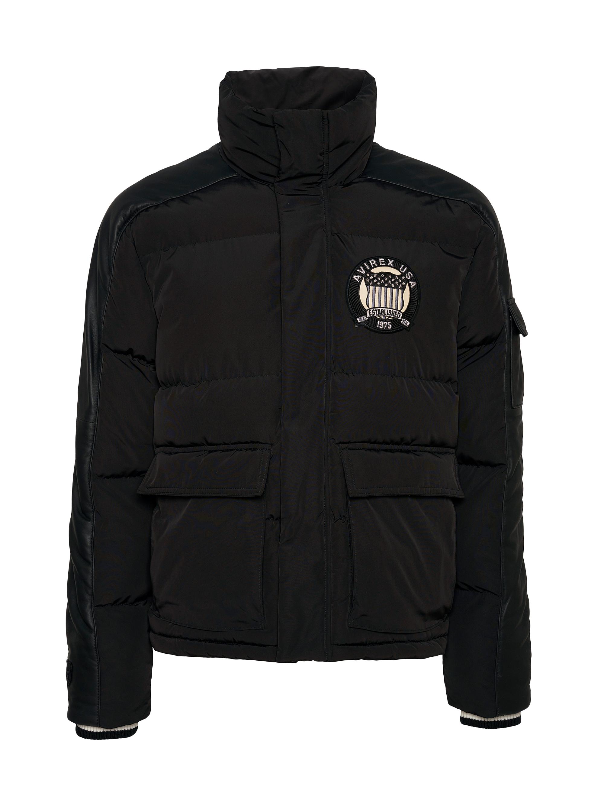 Avirex Men's Icon Parka Jacket - Black