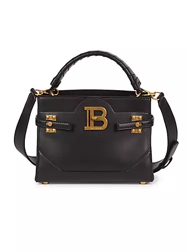 B-Buzz Leather Top-Handle Bag