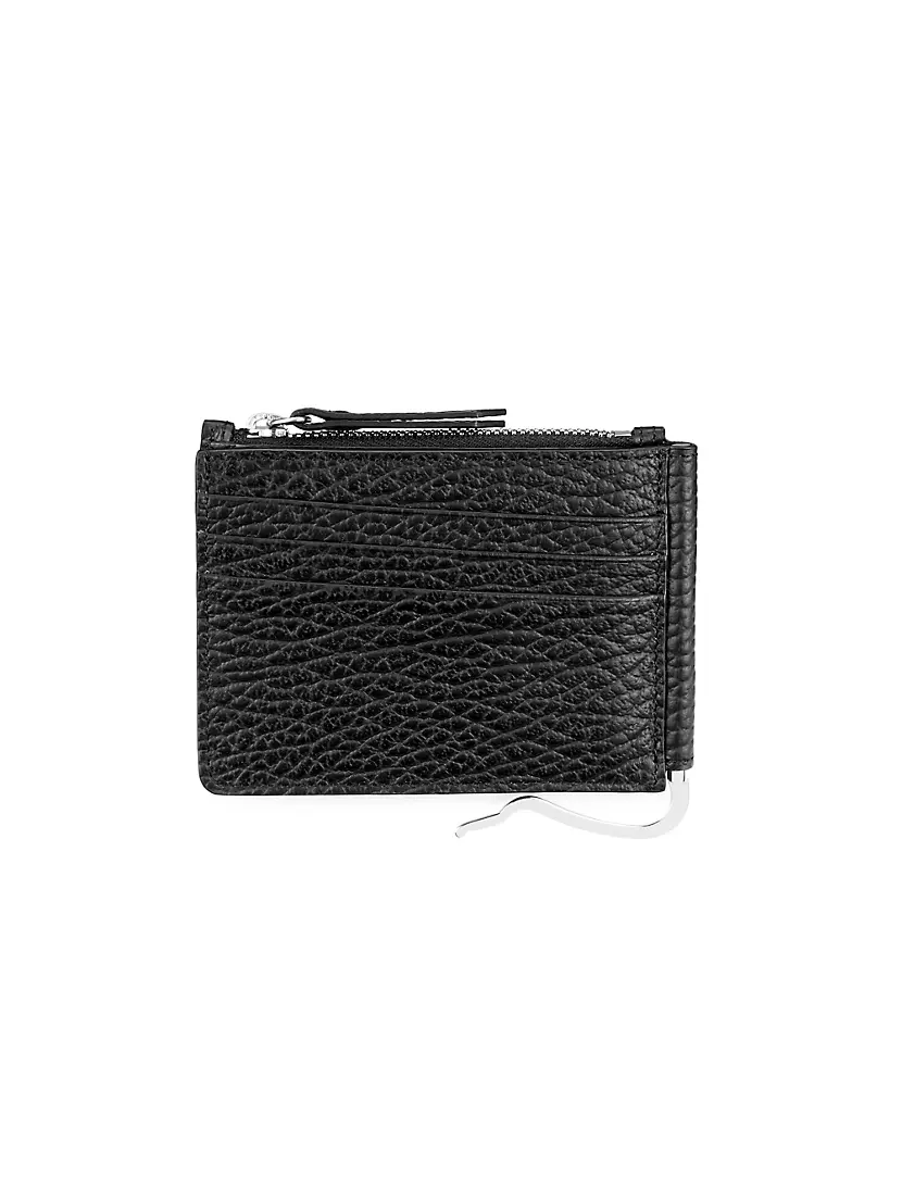 Shop Maison Margiela Slim 2 Pincer Leather Wallet | Saks Fifth Avenue