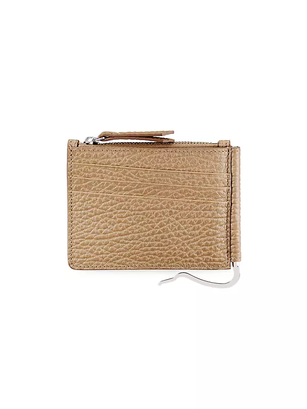 Shop Maison Margiela Slim 2 Pincer Leather Wallet | Saks Fifth Avenue