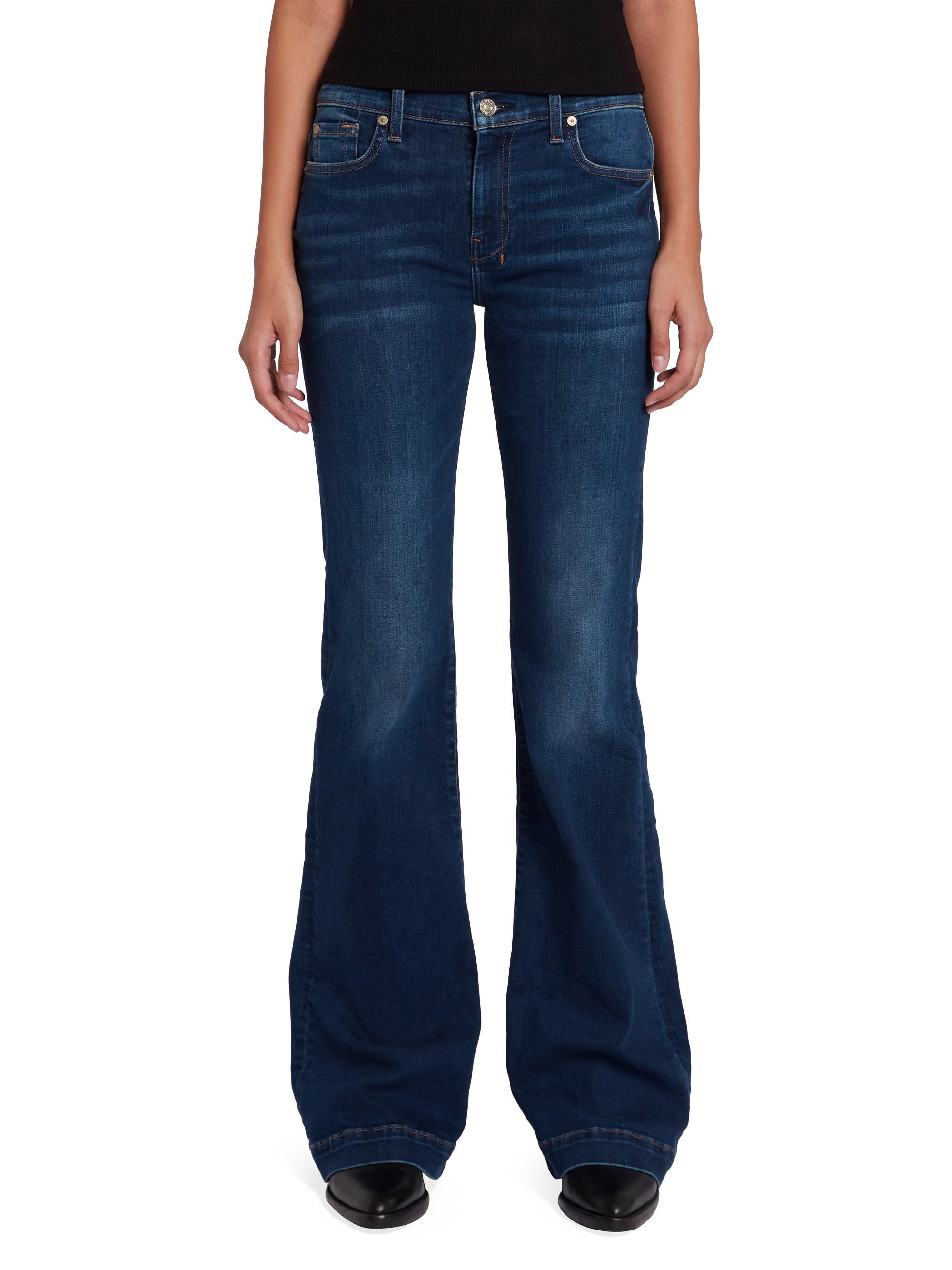 Dojo Low-Rise Flared Jeans