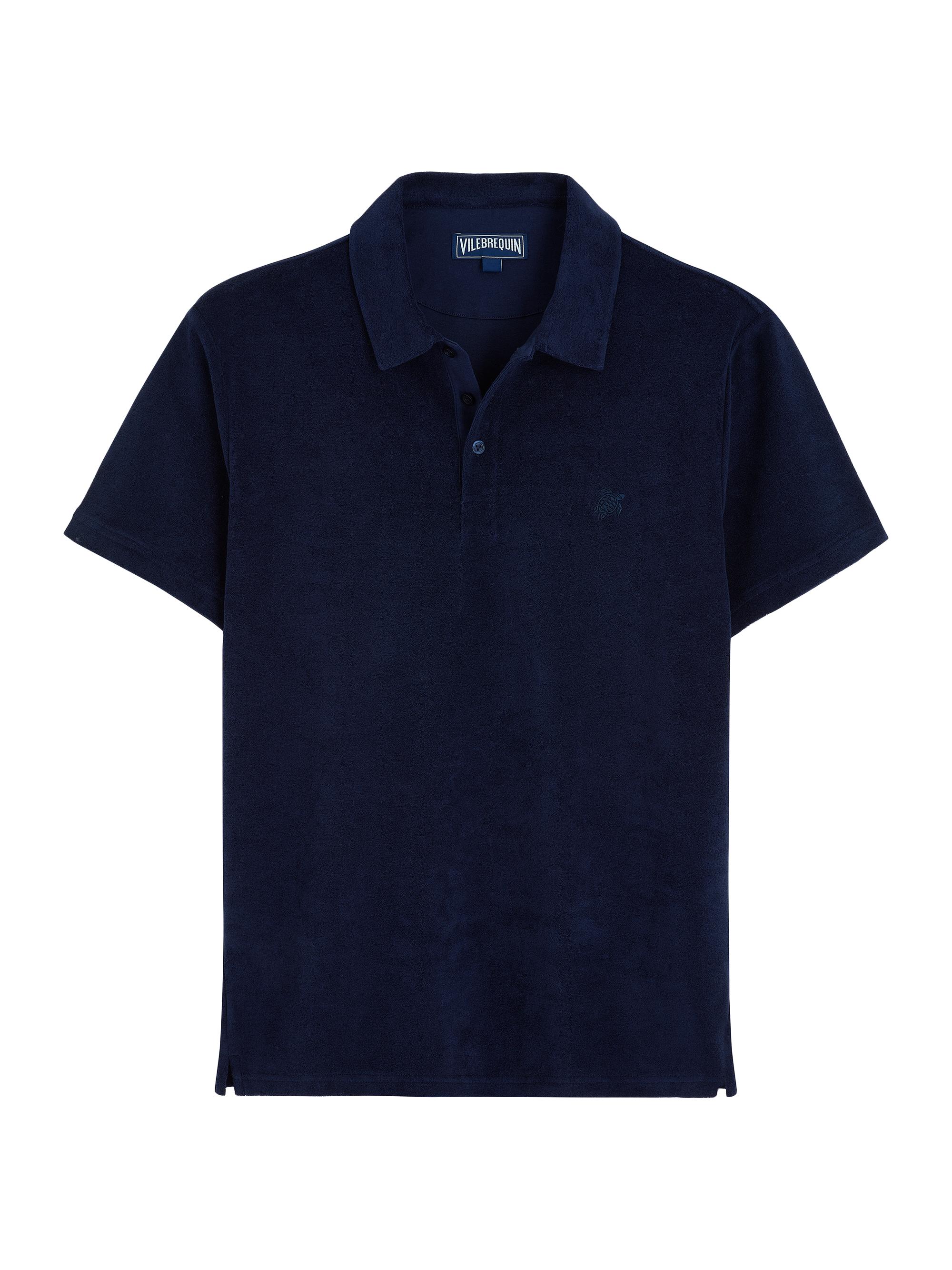 Vilebrequin Men's Organic Cotton Terry Polo Shirt - Vert Tropezien