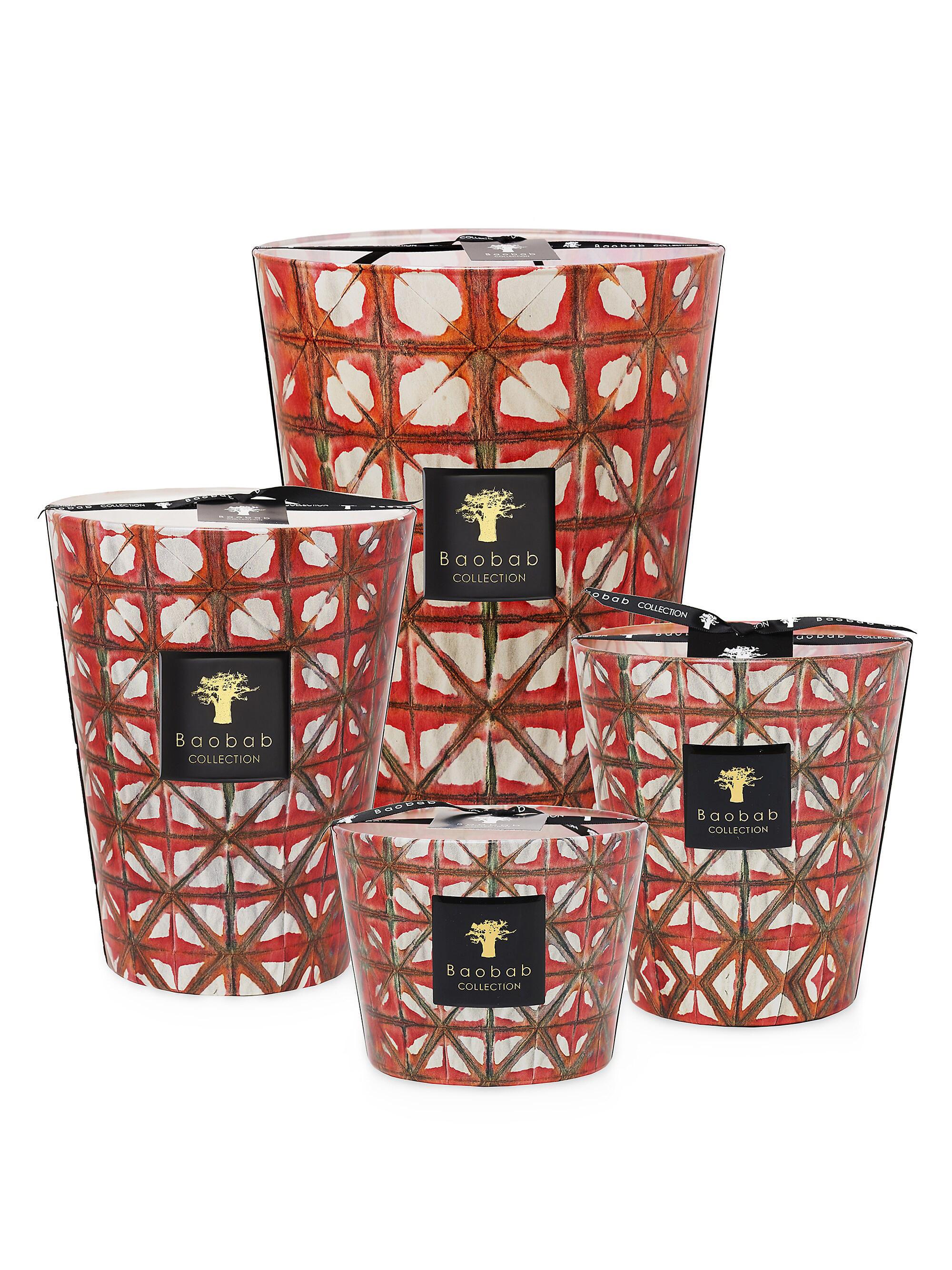 Baobab Collection Bohomania Gyula Max24 Candle - Red Small