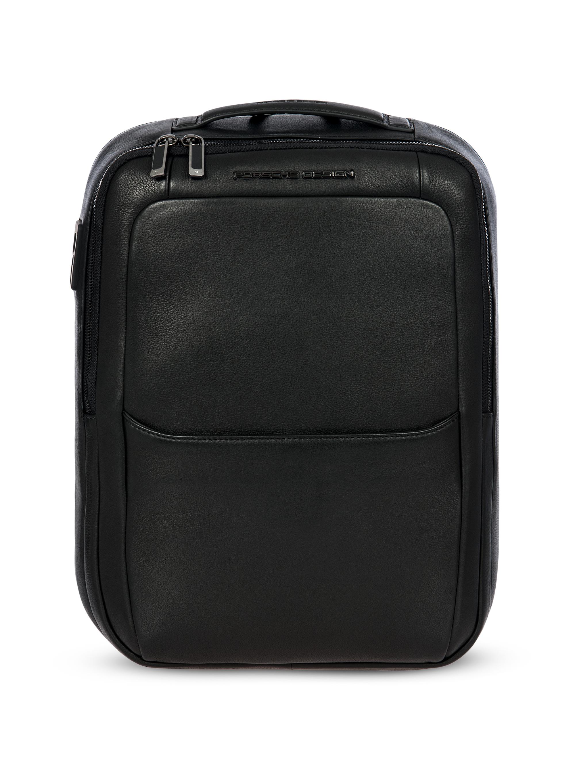 Porsche Design Men's Roadster  Leather Backpack - Black