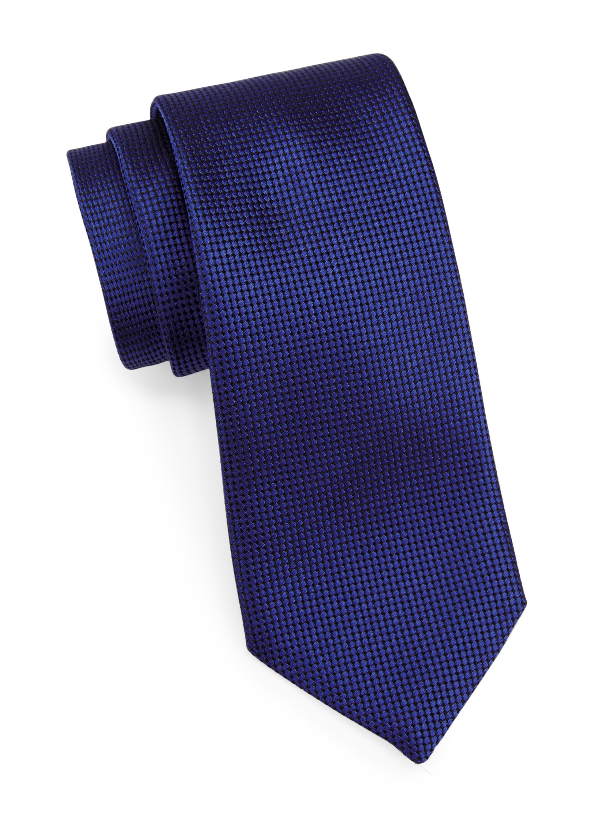Charvet Men's Silk Jacquard Tie - Light Blue