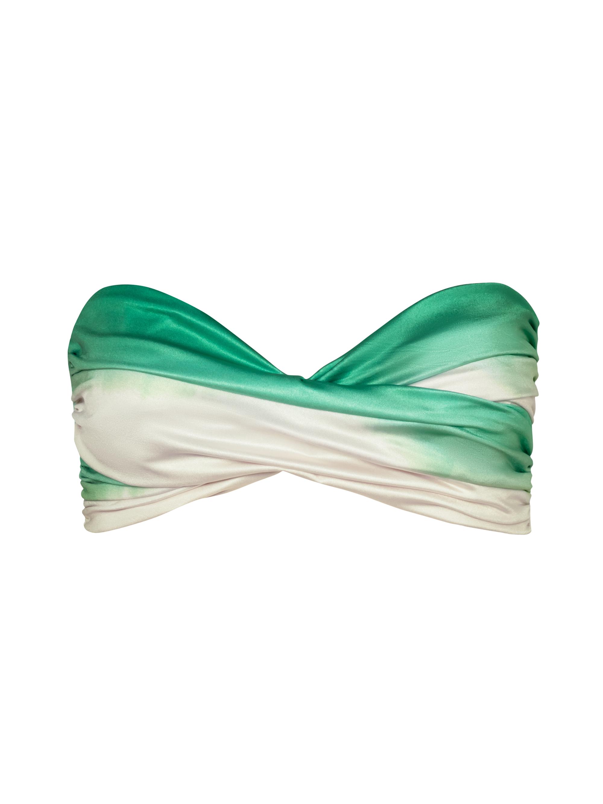 Baobab Women's Dunas De Taroa Jasmin Satin Bikini Top - White Sage