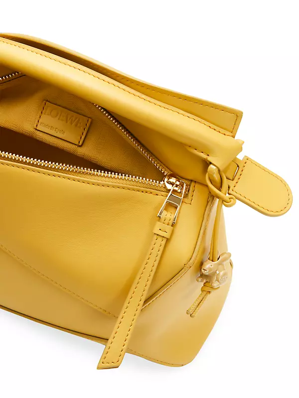 Loewe Women's Mini Puzzle Edge Leather Shoulder Bag