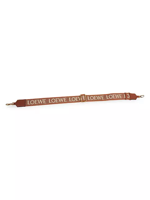 LOEWE Cotton-Blend Anagram Bag Strap