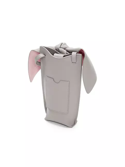 Loewe + Bunny Mini Raffia Shoulder Bag