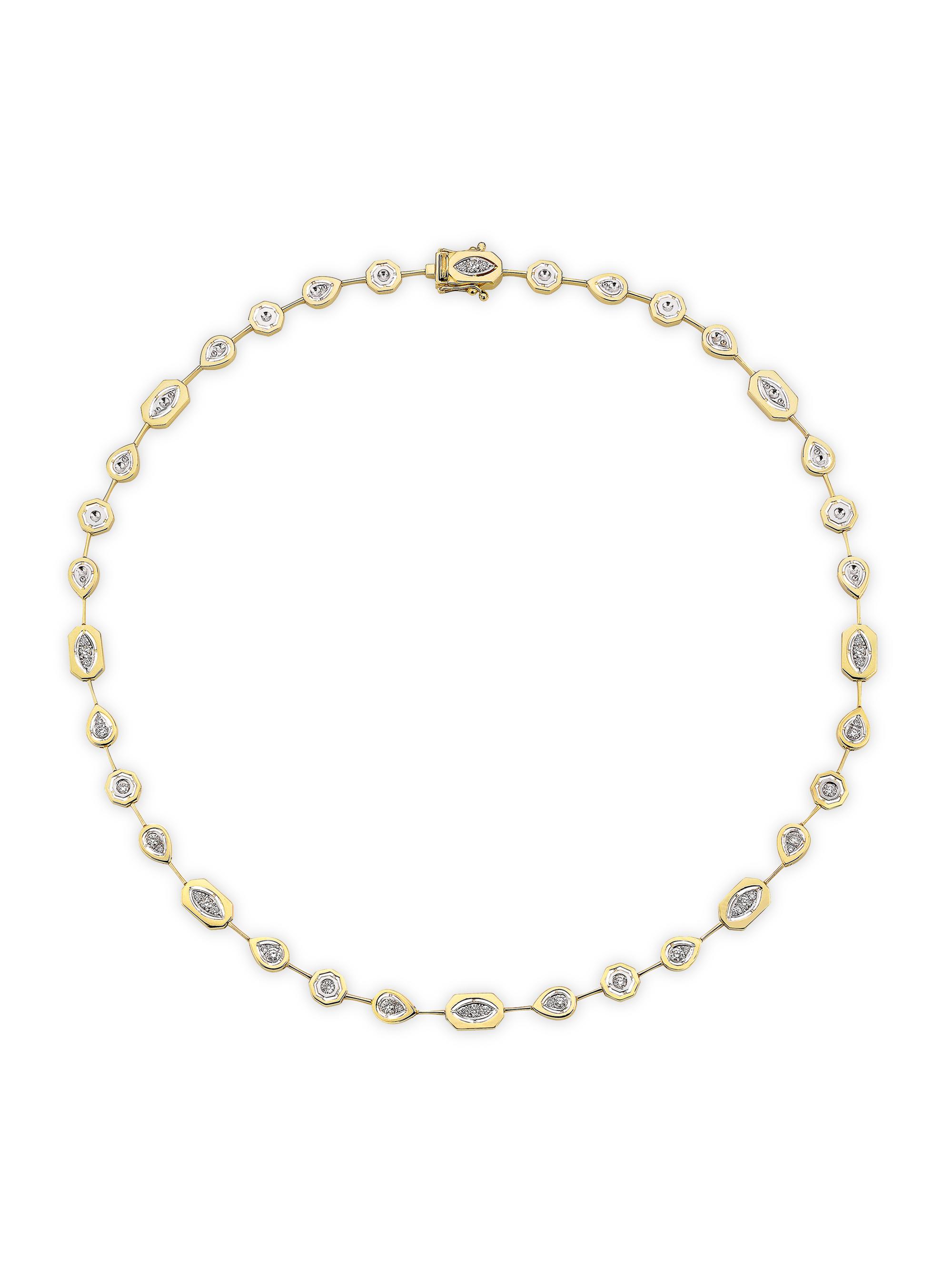 Melis Goral Women's Focus 14K Gold & Diamond Necklace - Yellow Gold