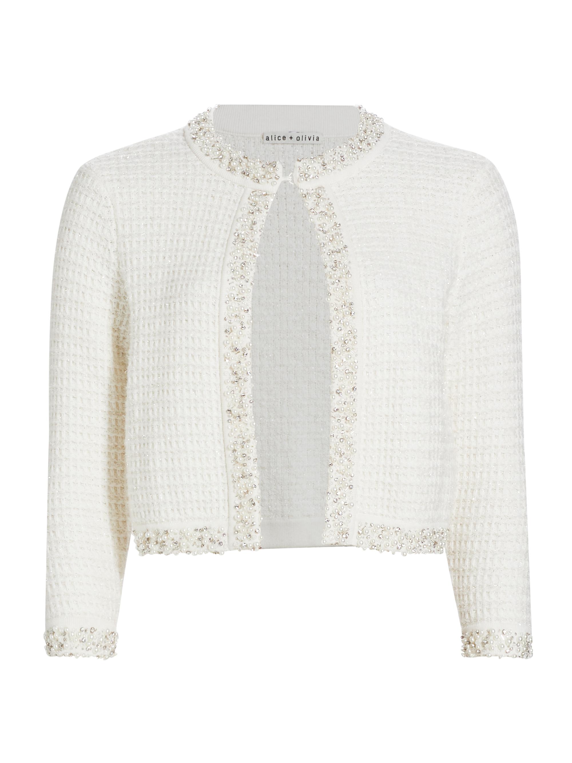 新品✨フォクシー Alessa Cardigan アレッサカーディガン 白 38 0400017614191_SOFTWHITE?wid=