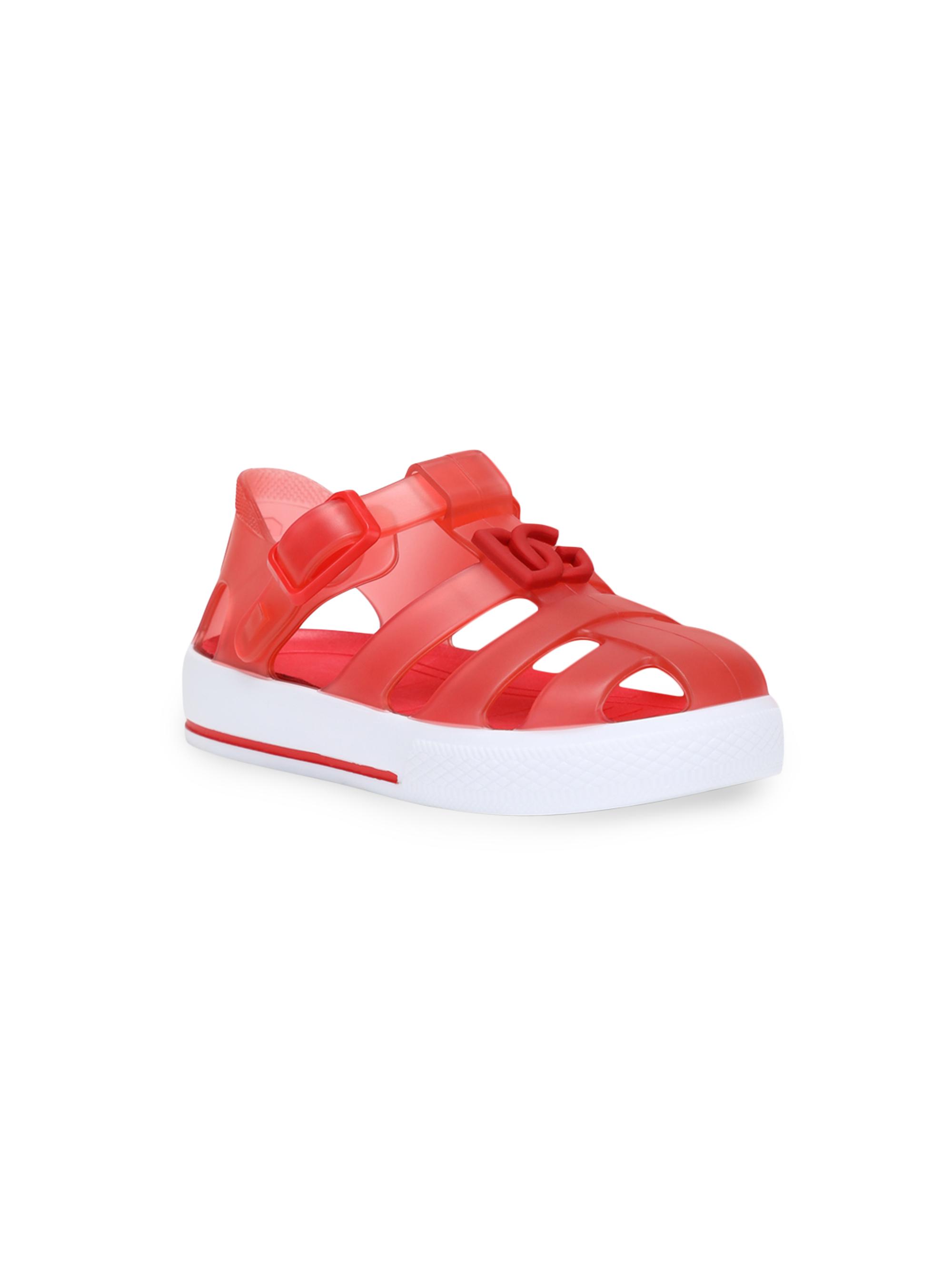 Dolce & Gabbana Little Kid's D & G Sandals - Red 12.5 (Child)