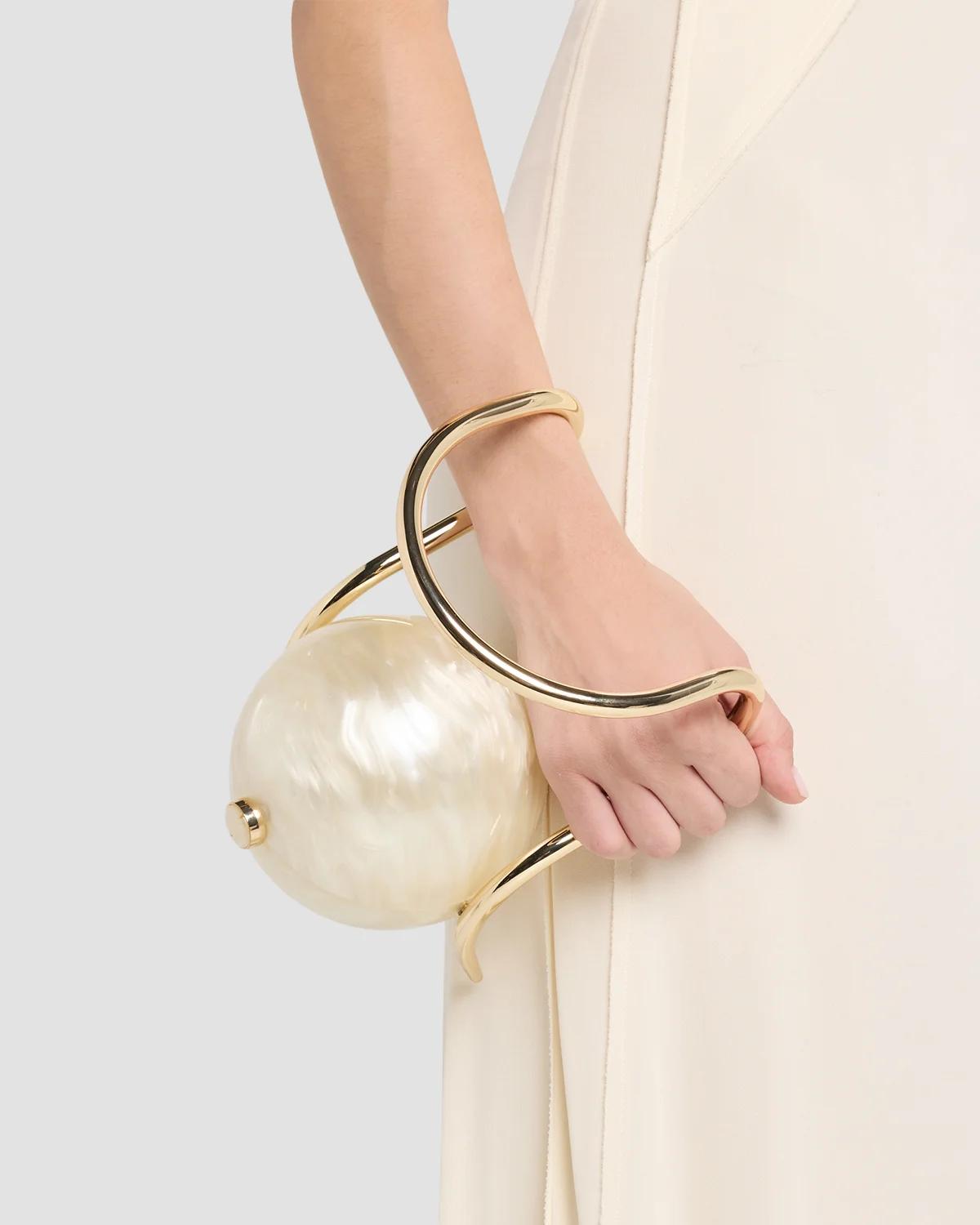 Cult Gaia Pearl Top Handle Bag | Saks Fifth Avenue