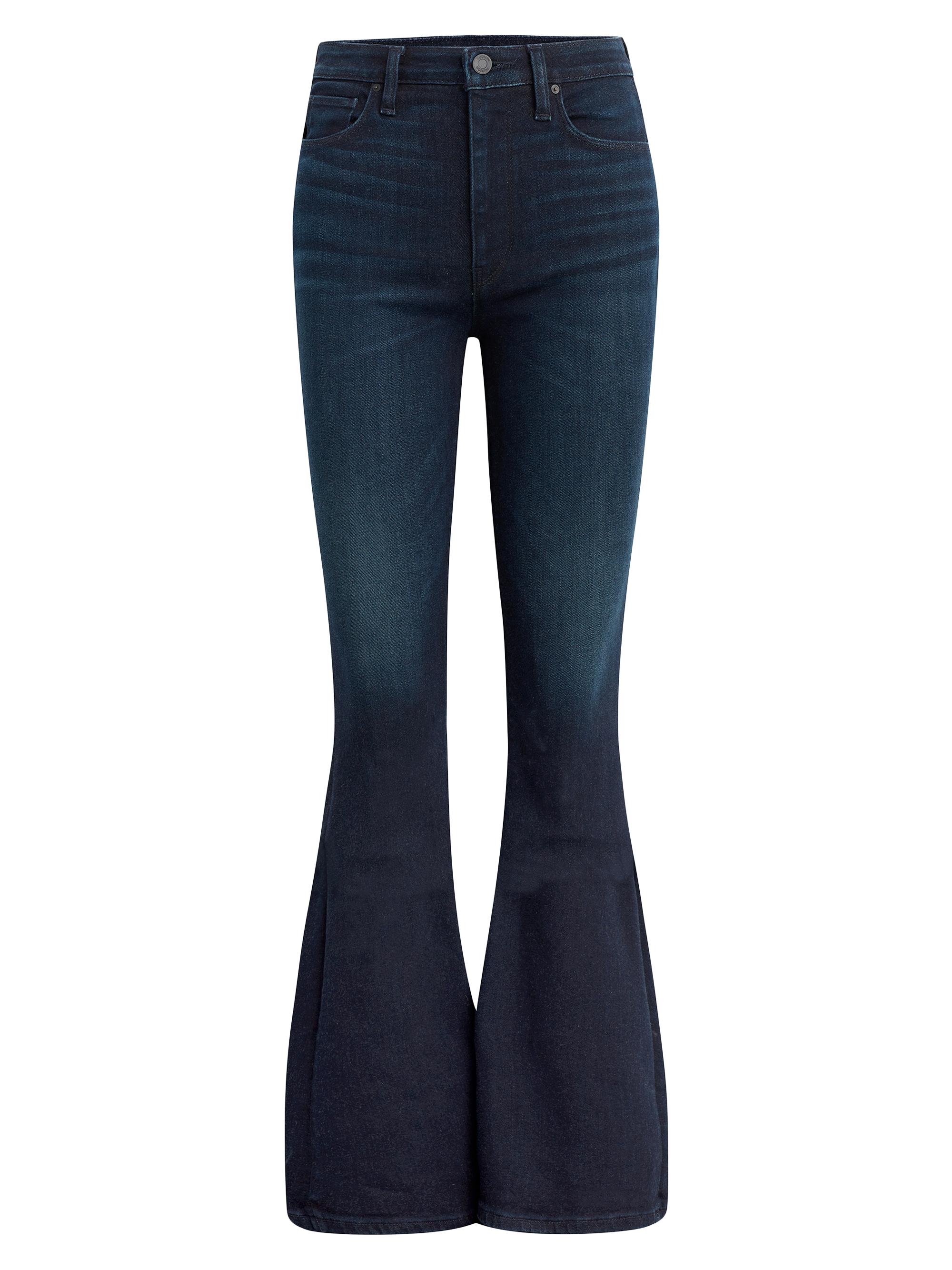 Hudson Jeans Women's Holly High-Rise Flare Jeans - Tourmaline