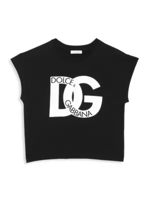 Dolce amp; Gabbana logo-tape open-back swimsuit - Black