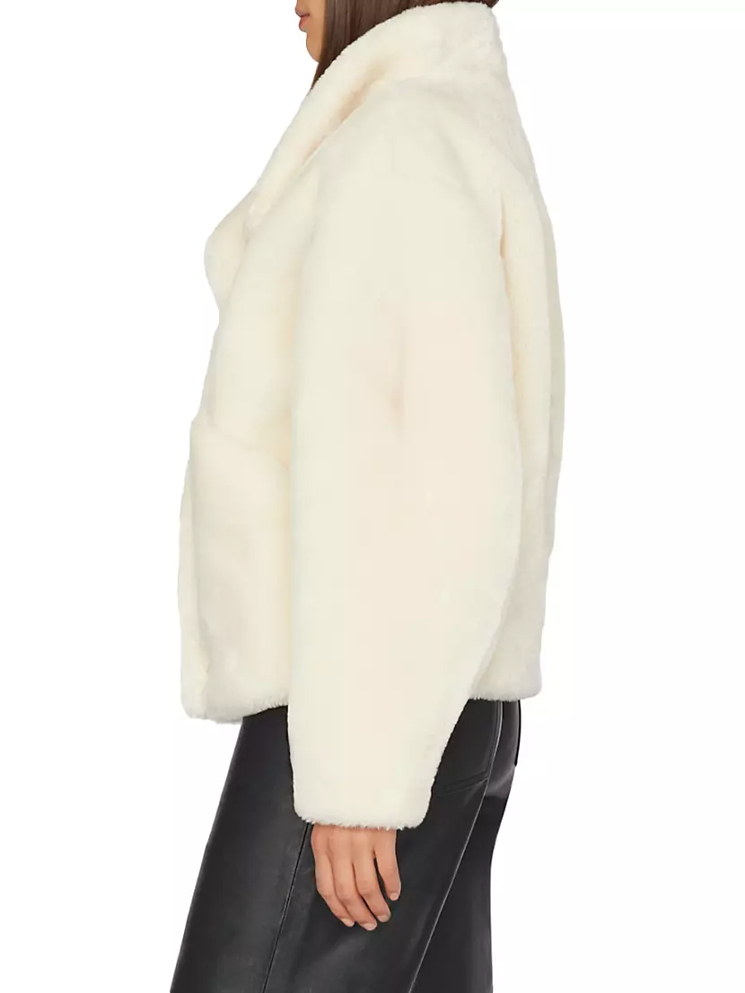 Editor's Pick: A Model-Approved White Fur Jacket for $149 – StyleCaster