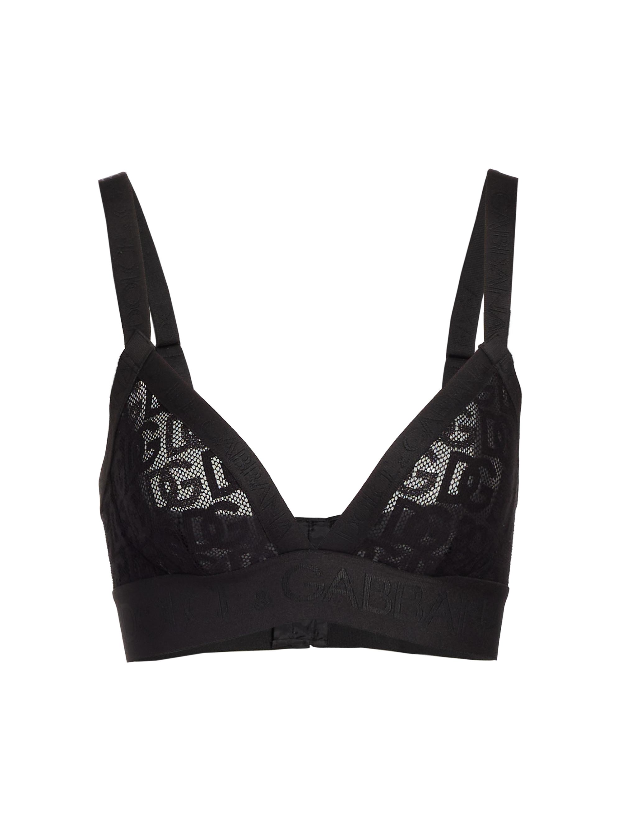 Dolce & Gabbana Women's DG Logo Bra - Black