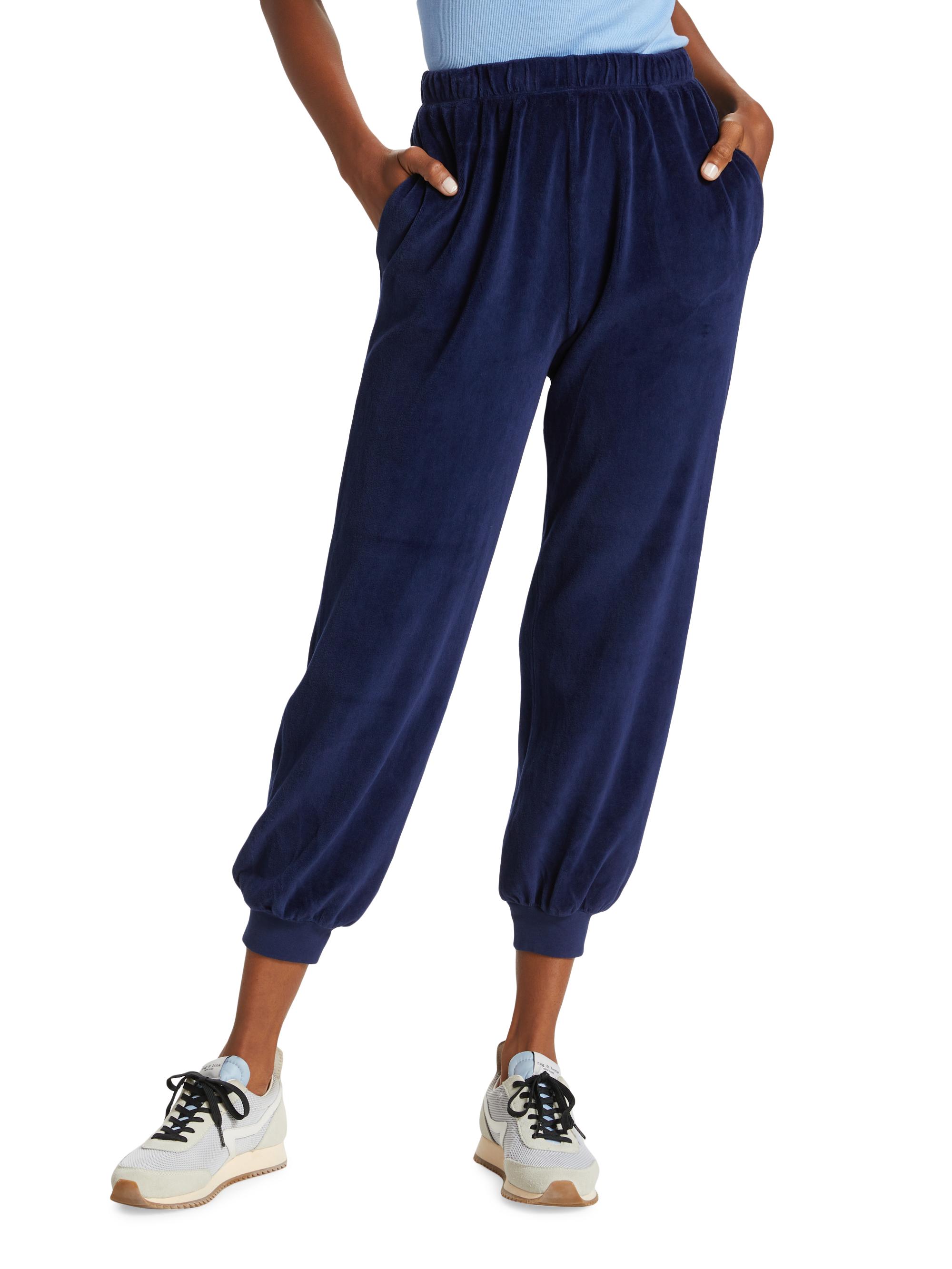 Suzie Kondi Patmos Velour Joggers | Saks Fifth Avenue