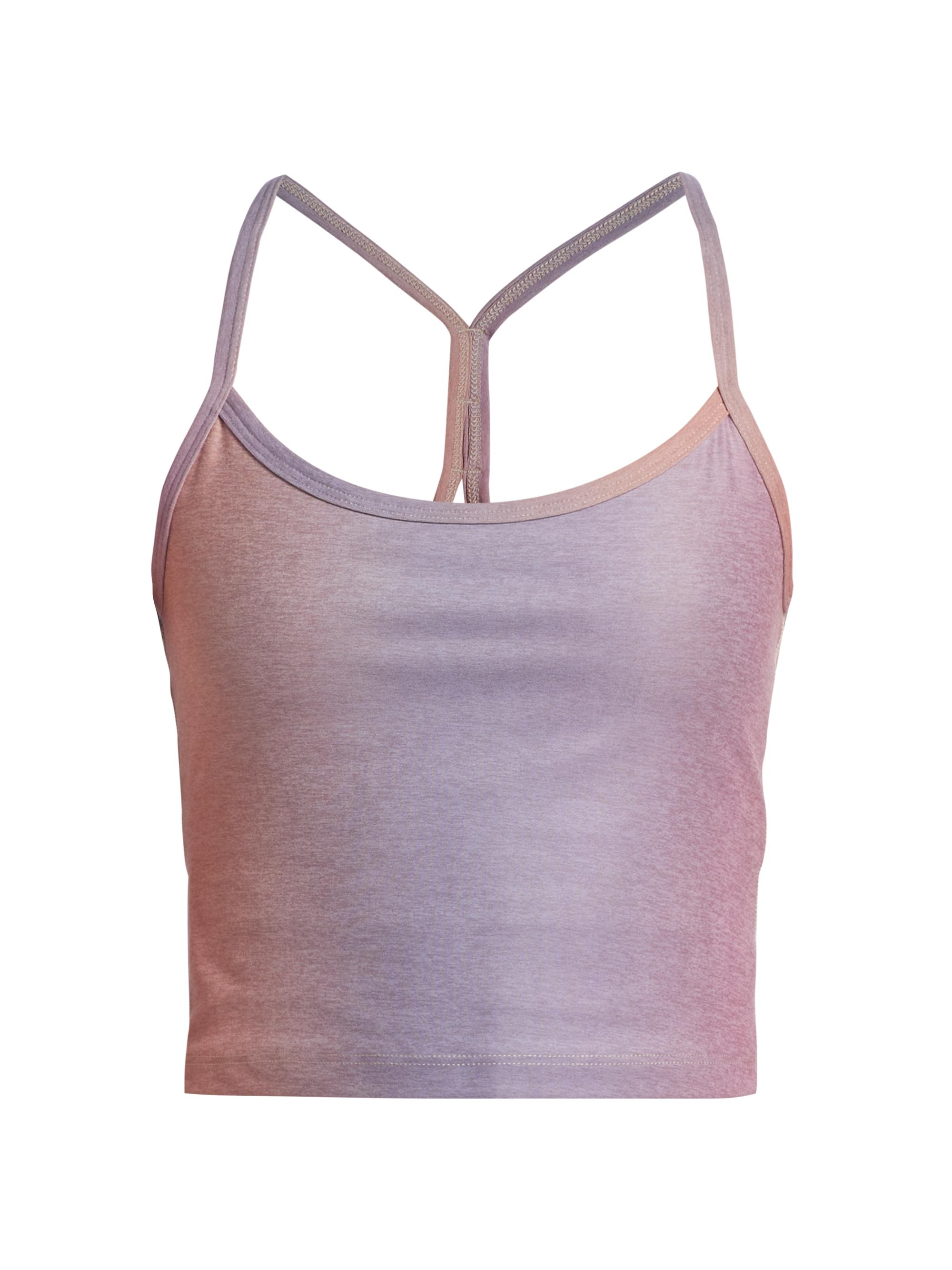 Beyond Yoga Women's Softmark Slim Racerback Crop Tank Top - Chai Jewel Prismatic