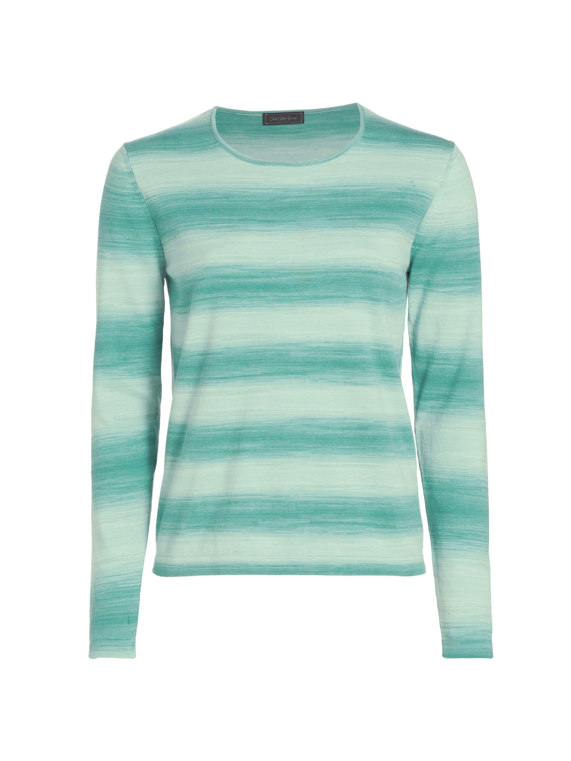 Saks Fifth Avenue Women's COLLECTION Tonal Ombré Sweater - Pistachio