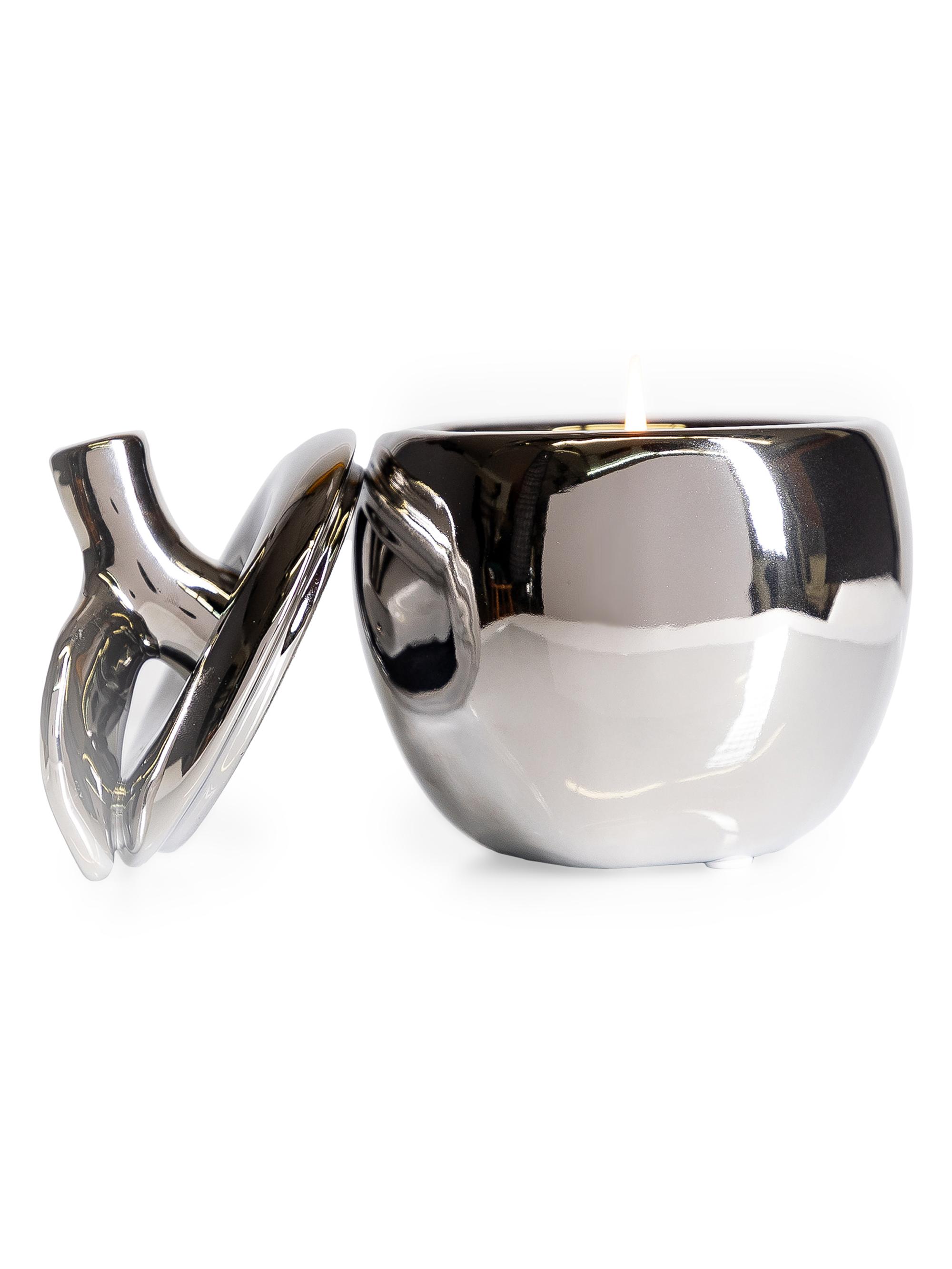 Thompson Ferrier Malus Apple Jasmine Lily Gardens Scented Candle - Silver