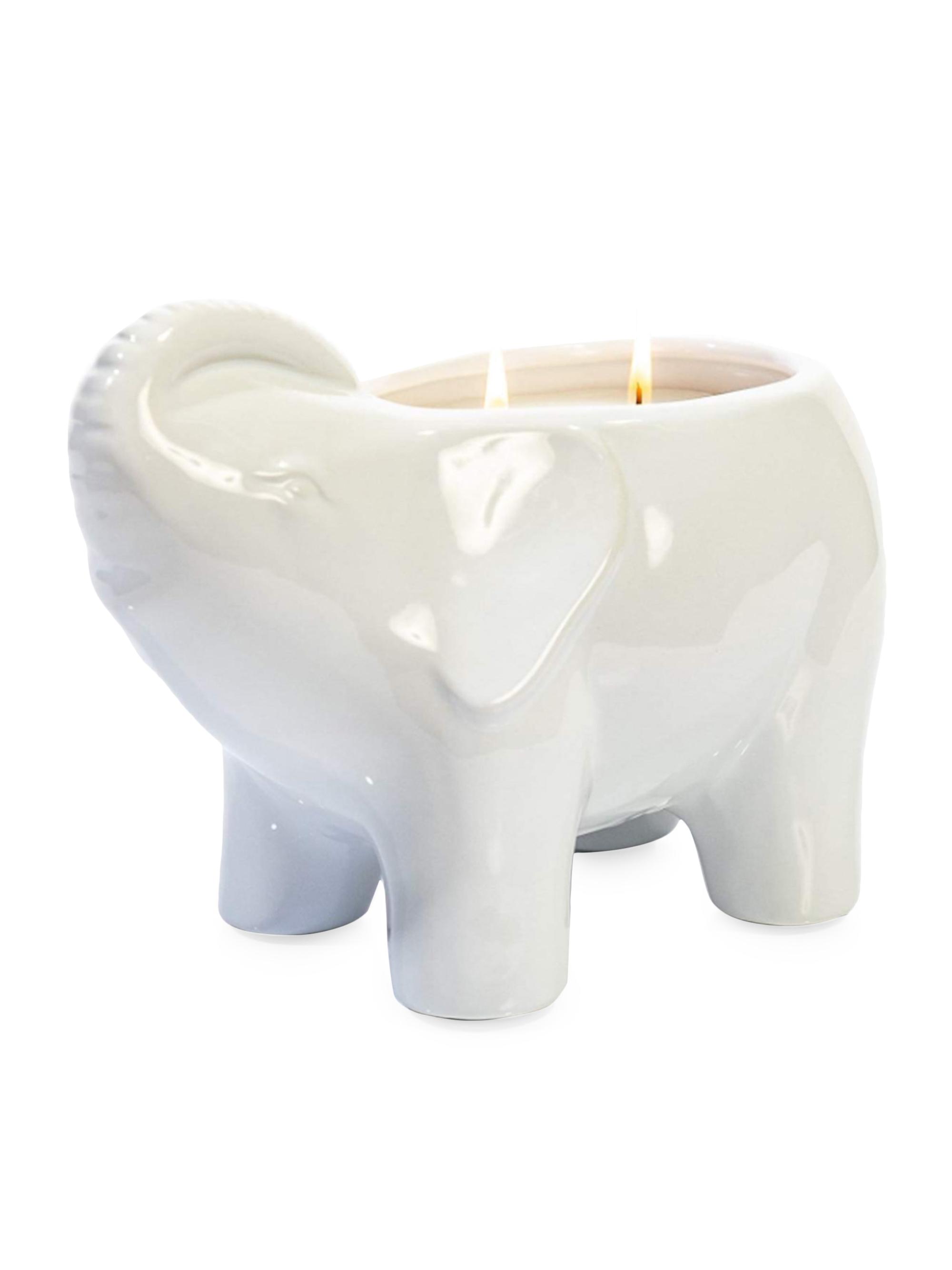 Thompson Ferrier Elephant Neroli Eucalyptus Scented Candle - White