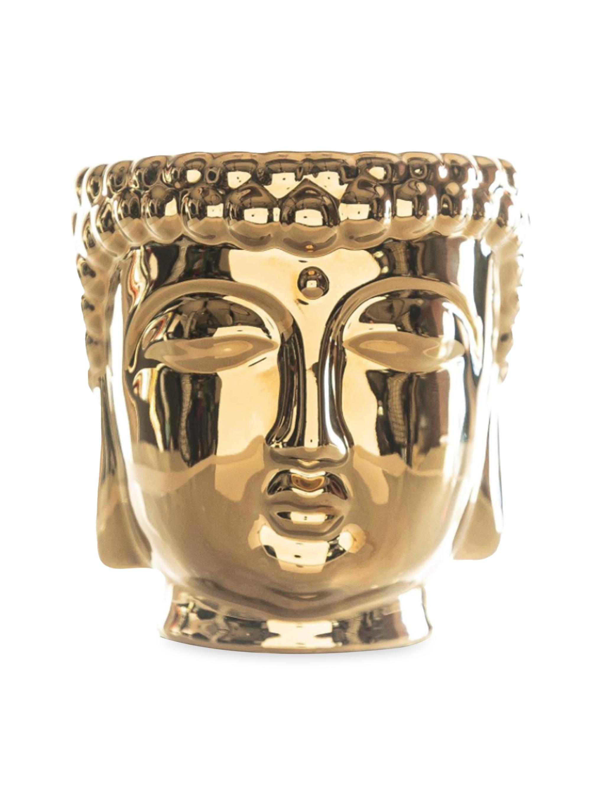 Thompson Ferrier Buddha Palo Santo Scented Candle - Gold