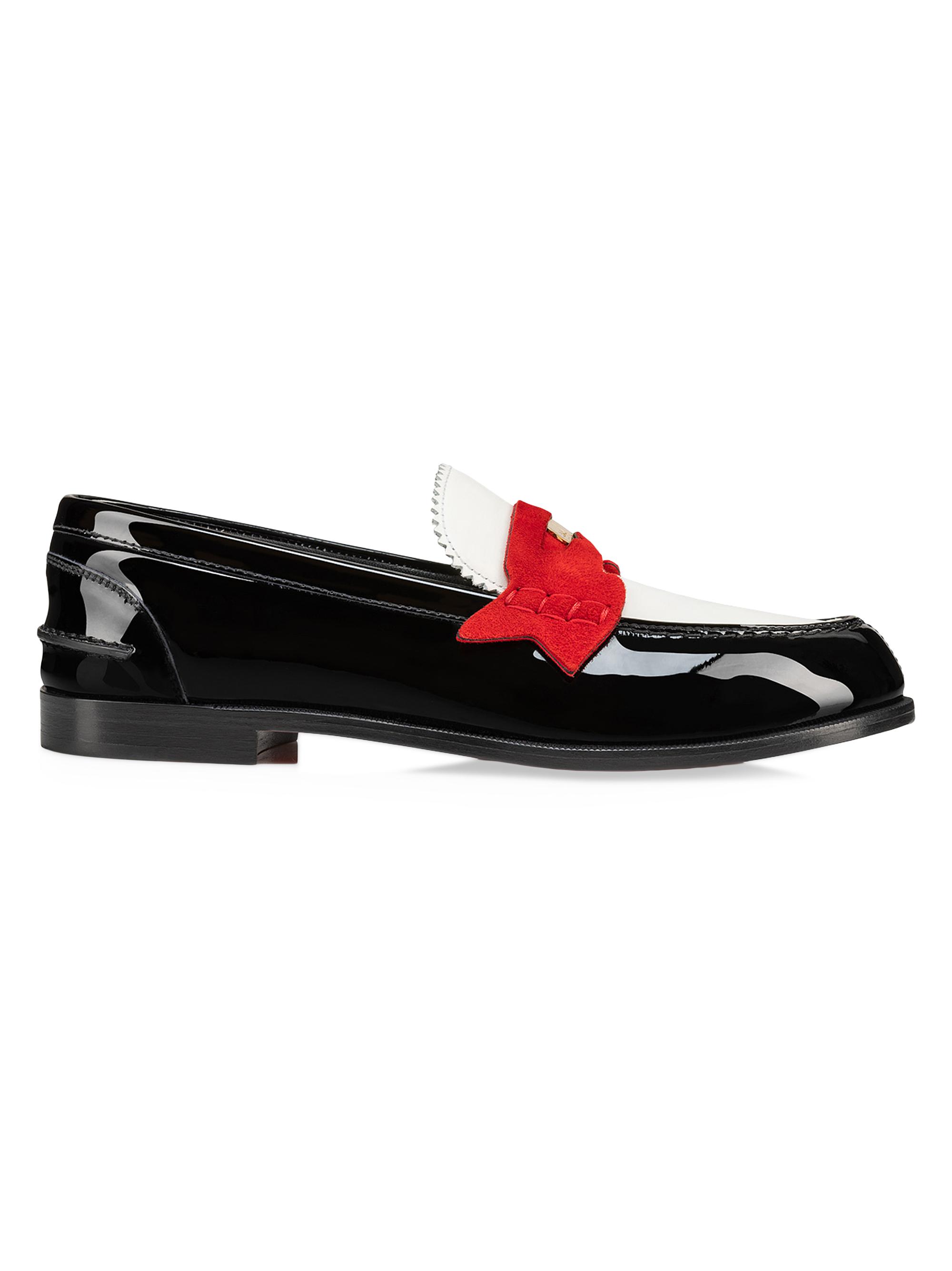 Christian Louboutin Women's Penny Patent Leather Loafers