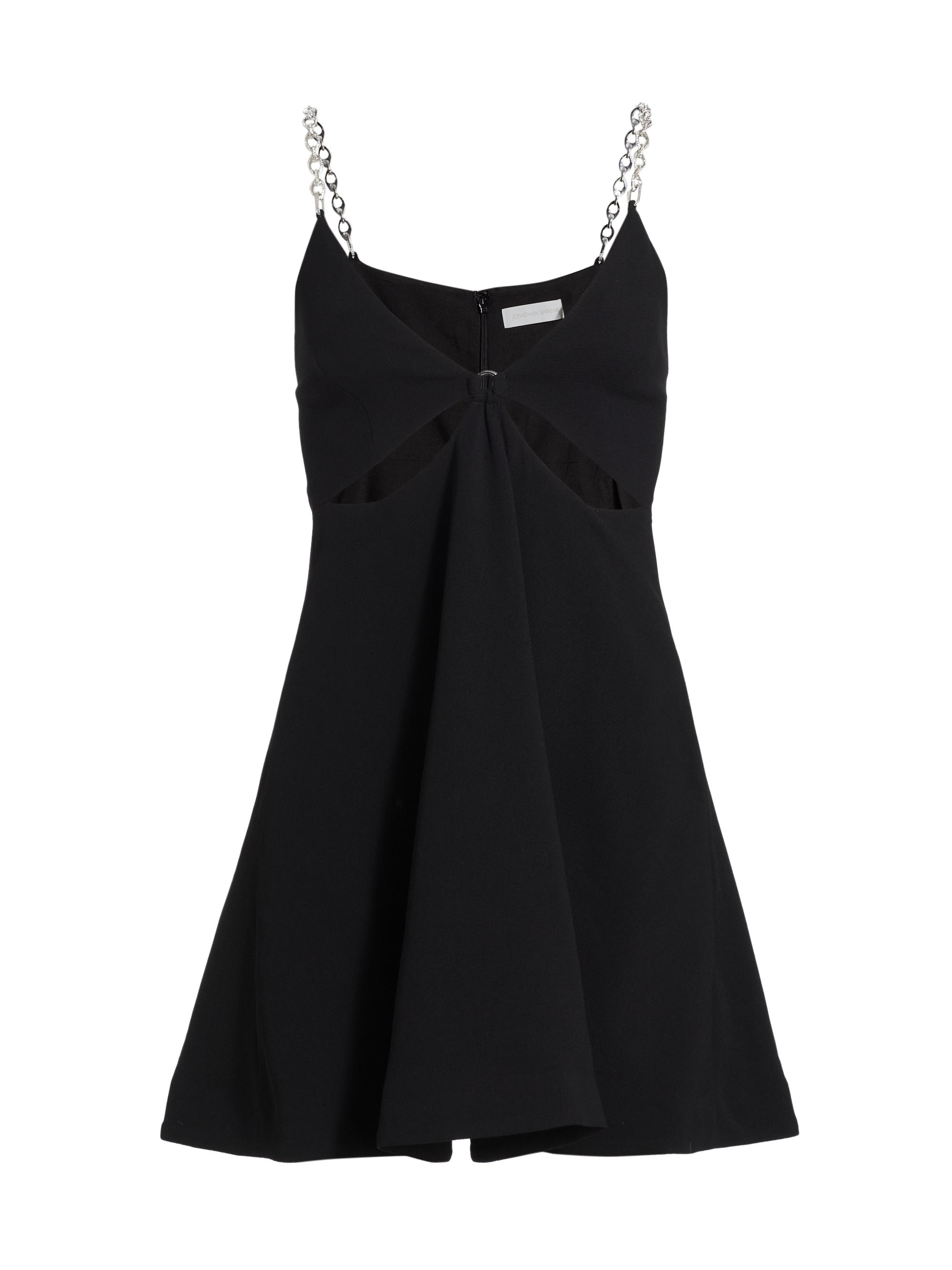 SIMKHAI Women's Ellis Cut-Out Minidress - Black