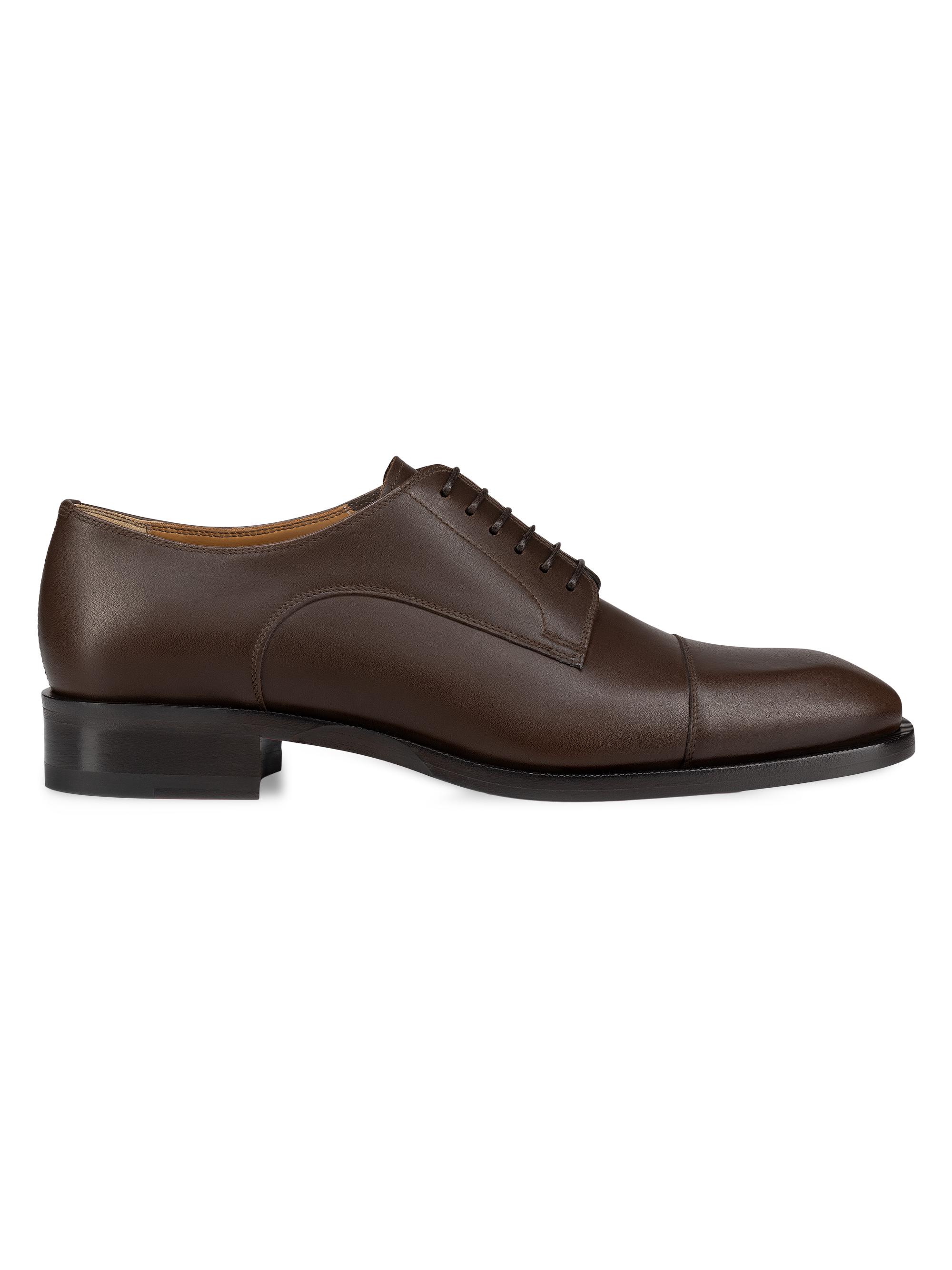 Christian Louboutin Men's Cortomale Derby Shoes - Black