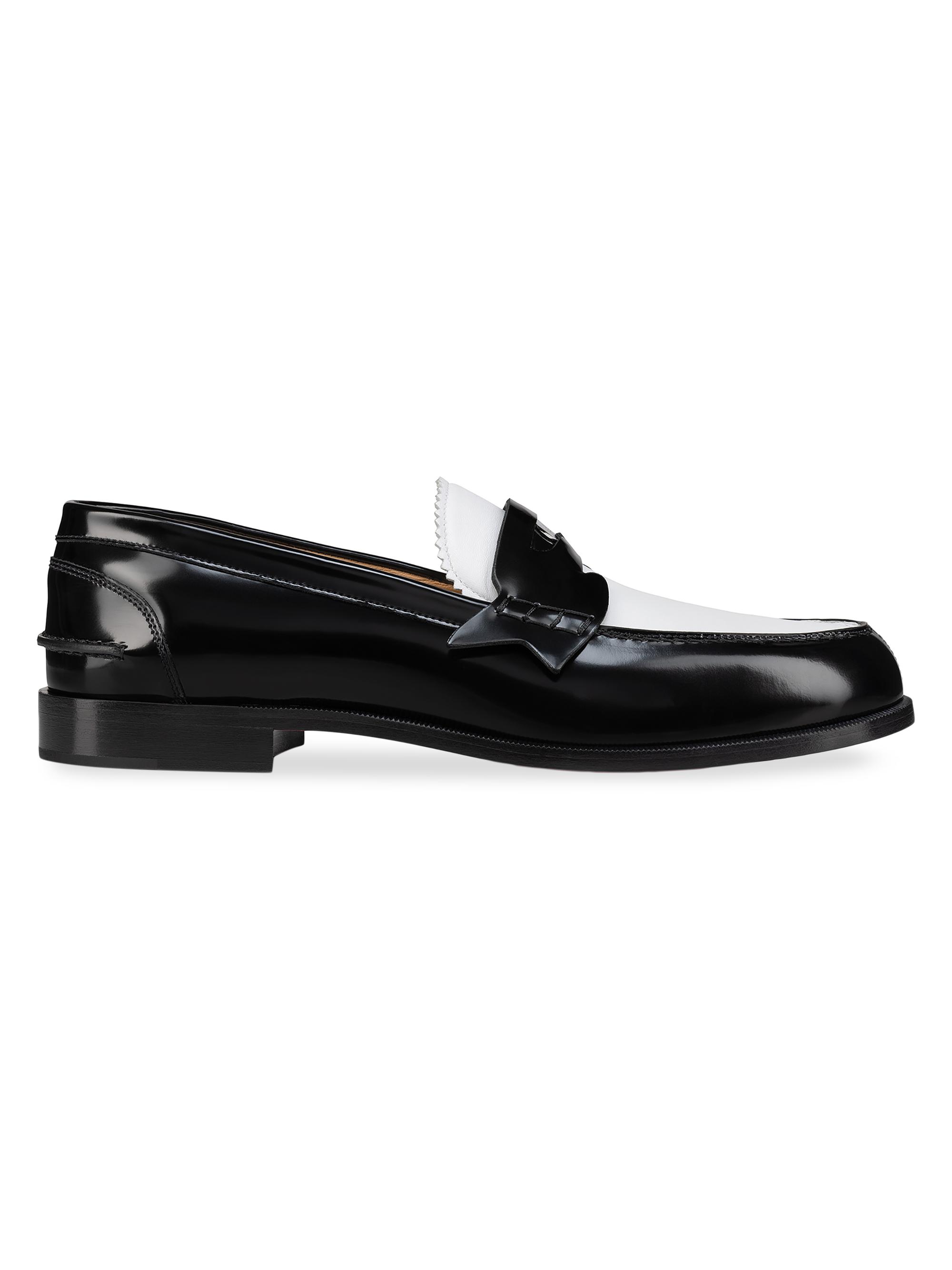 Christian Louboutin Men's Penny Loafers - Black