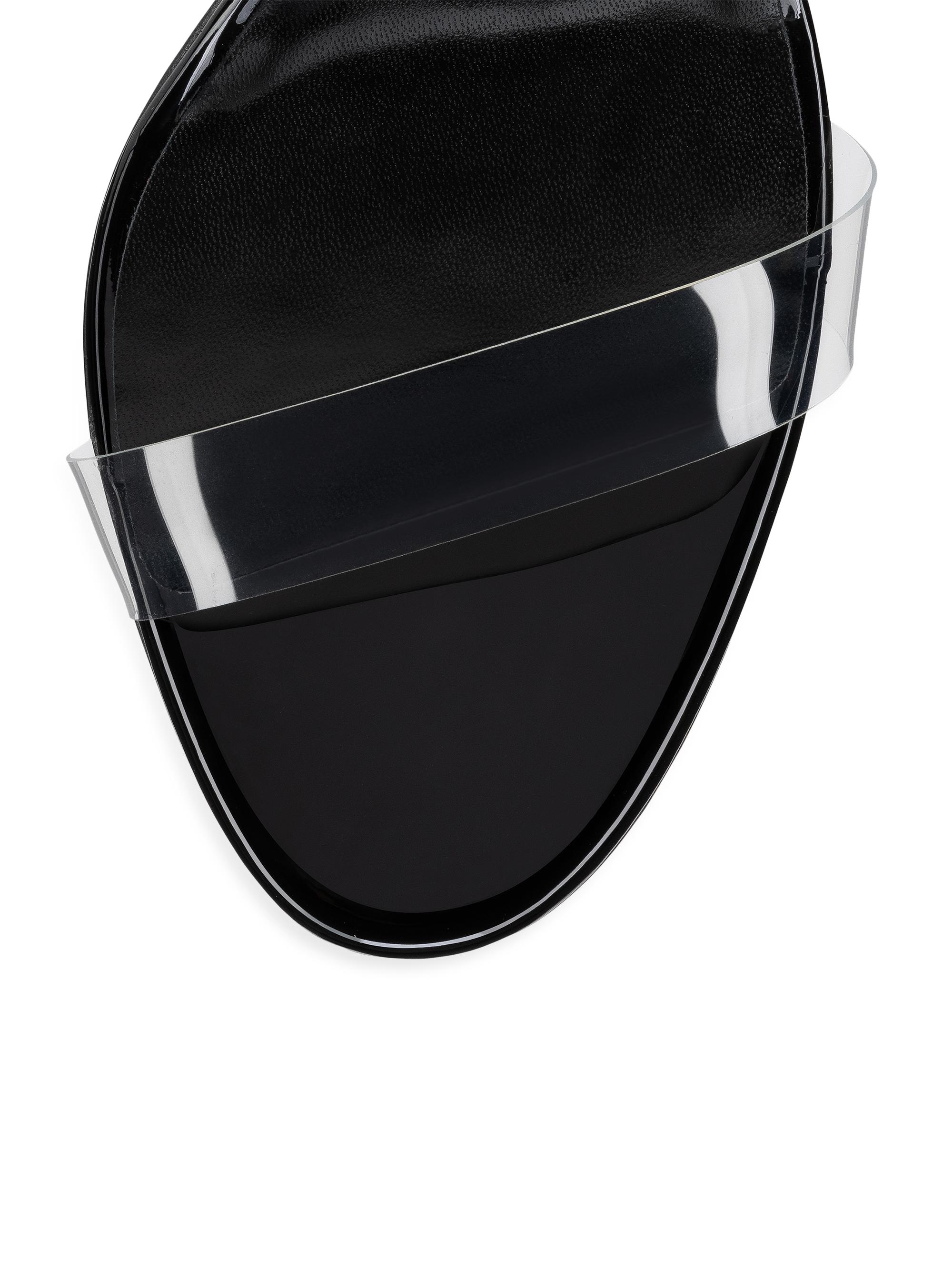 Christian Louboutin Just Nothing 85MM Patent Leather Mules | Saks